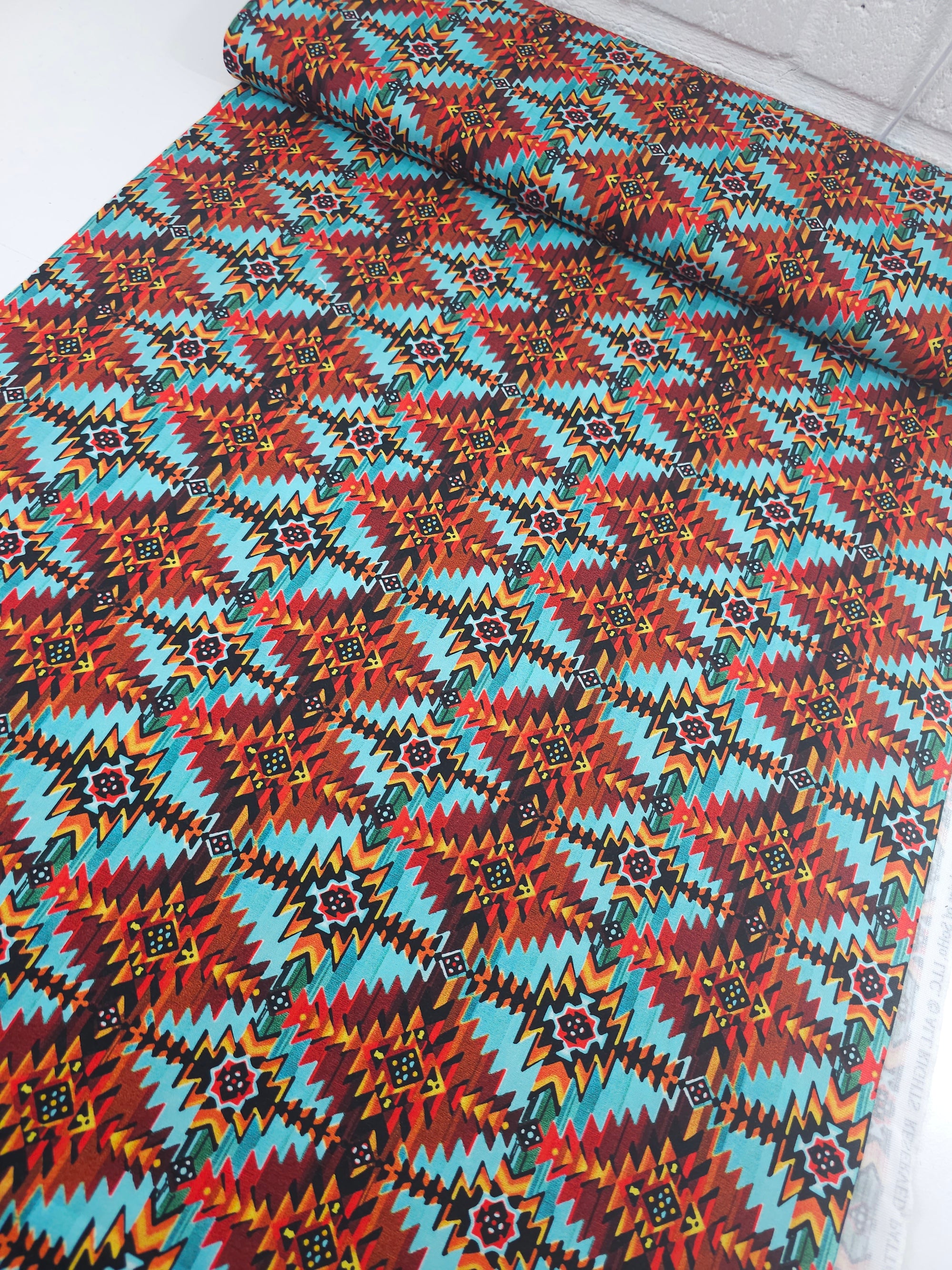 Abstract Boho Southwest 100% Cotton