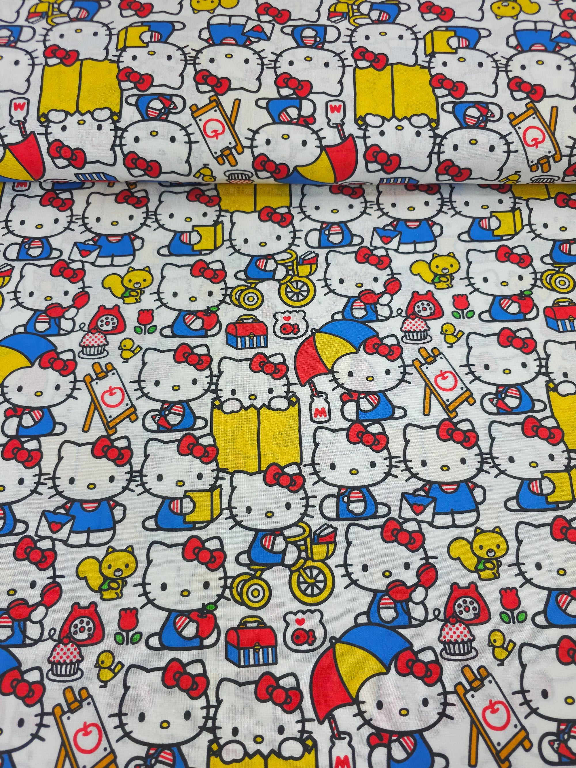 Hello Kitty At Play 100% Cotton