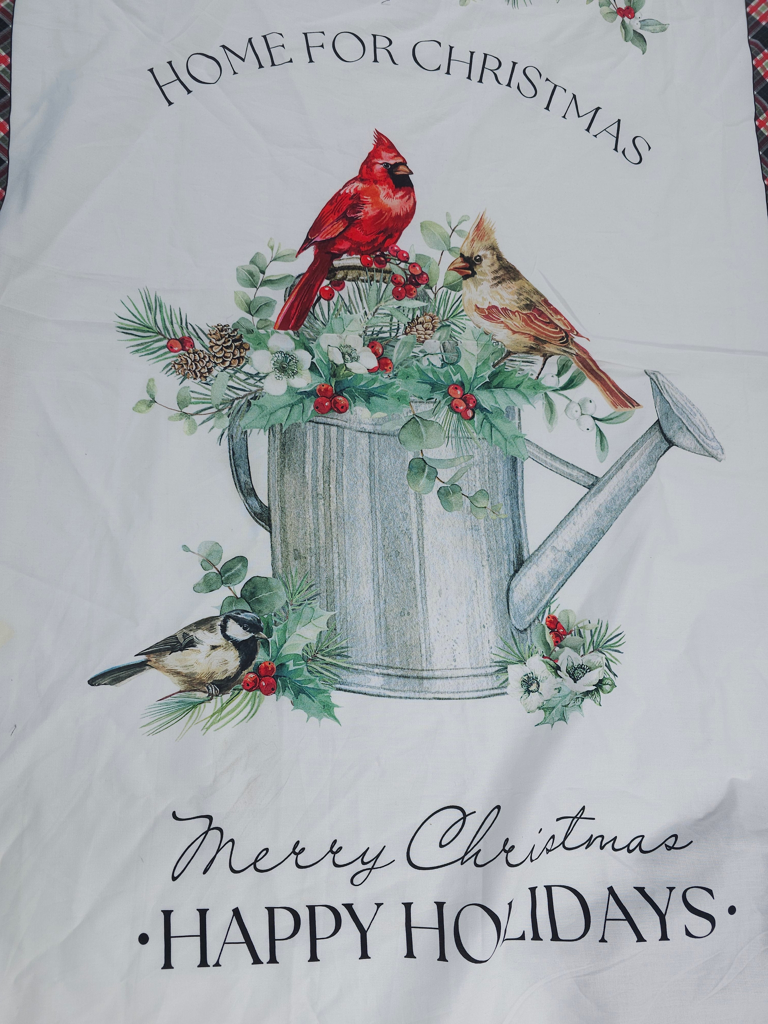 Christmas joy Cotton panel- 0.7m piece