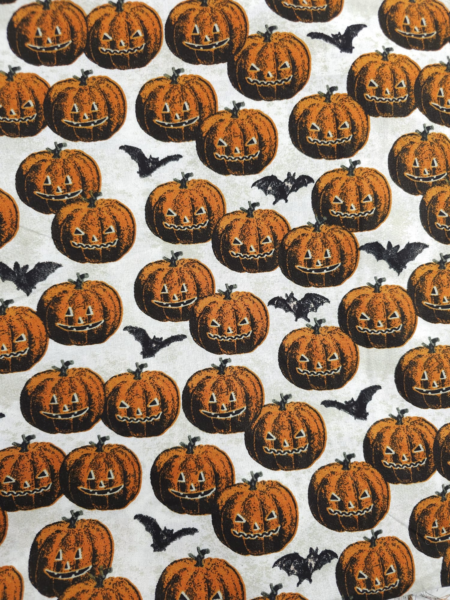 Spooky Night Pumpkin Cotton - 2.6m Piece