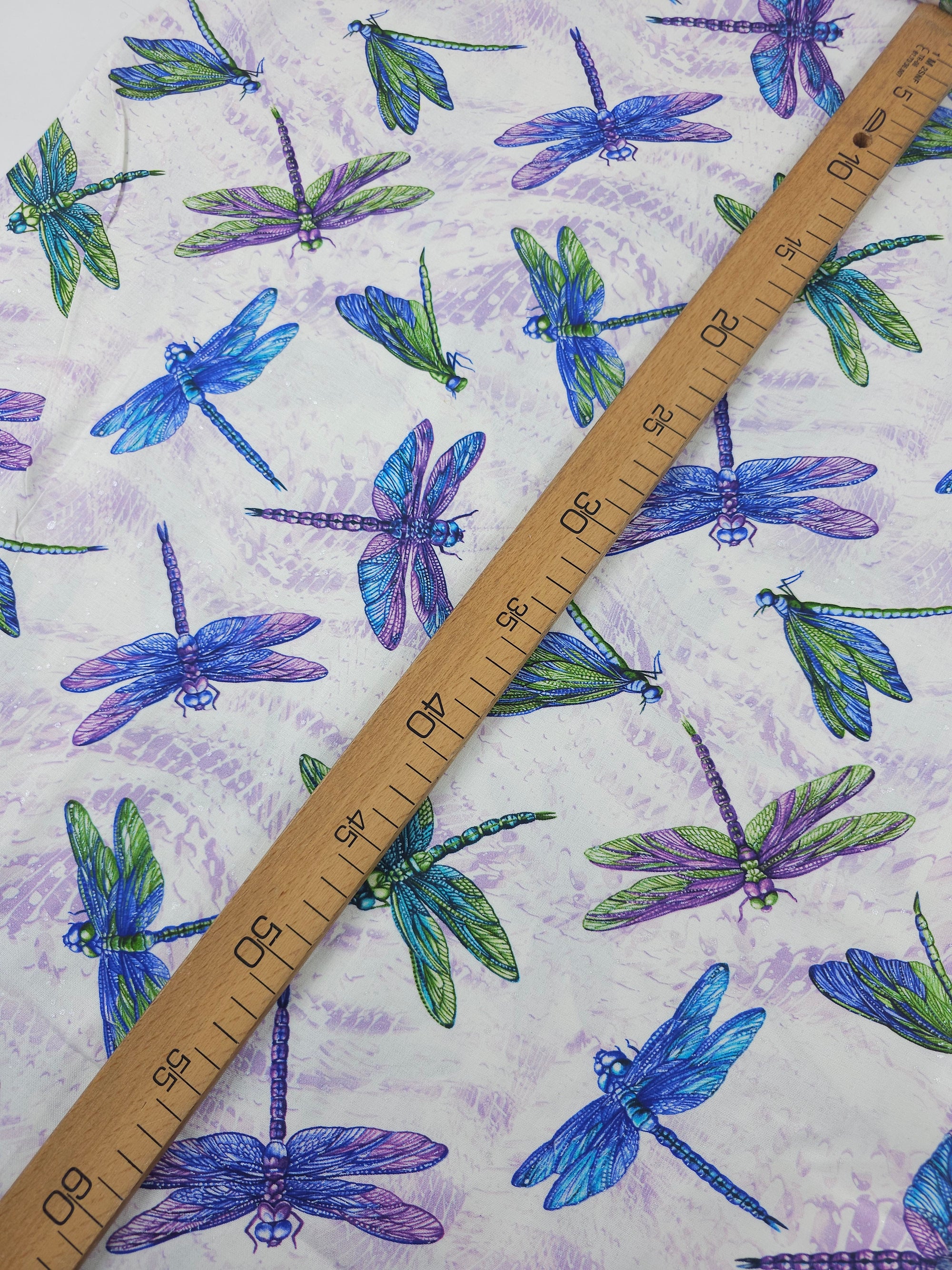 Dragonfly Wings On Water 100% Cotton - Benartex