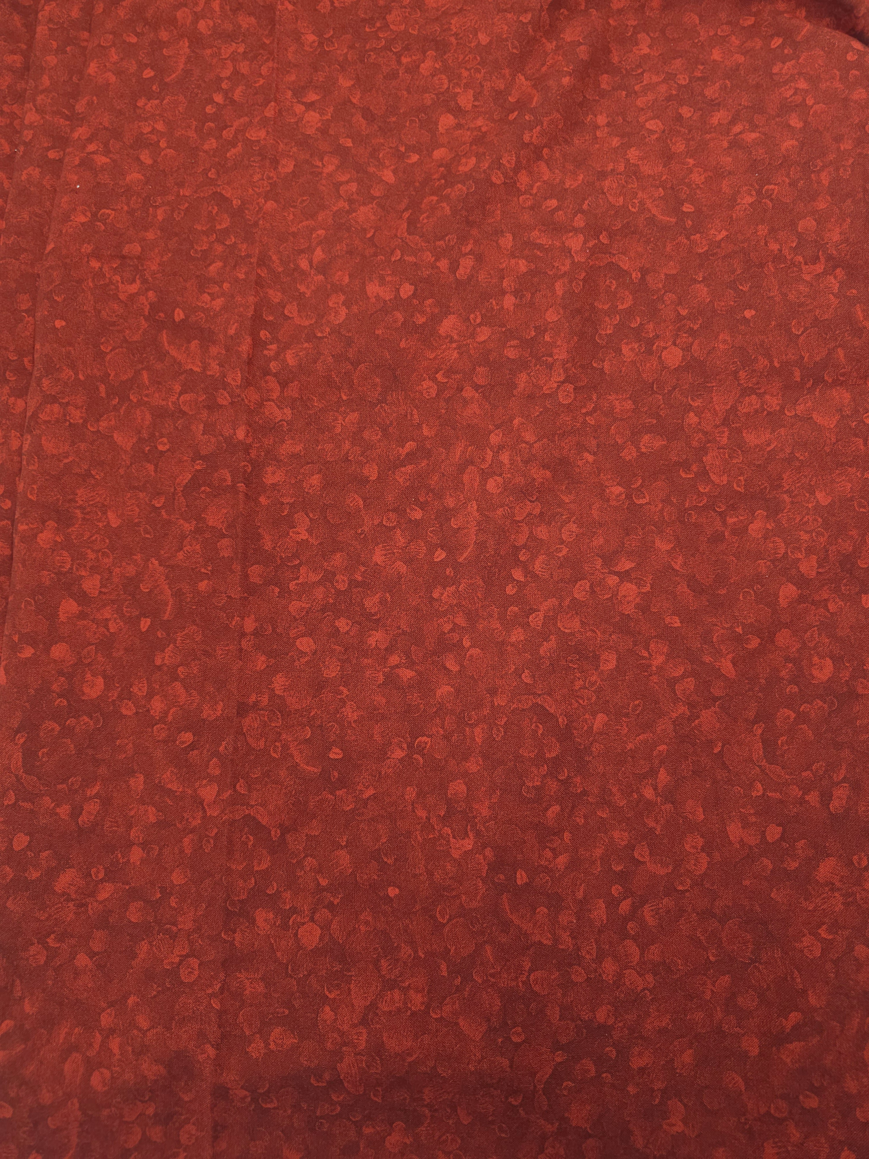 Red petal Cotton- 2.8m piece