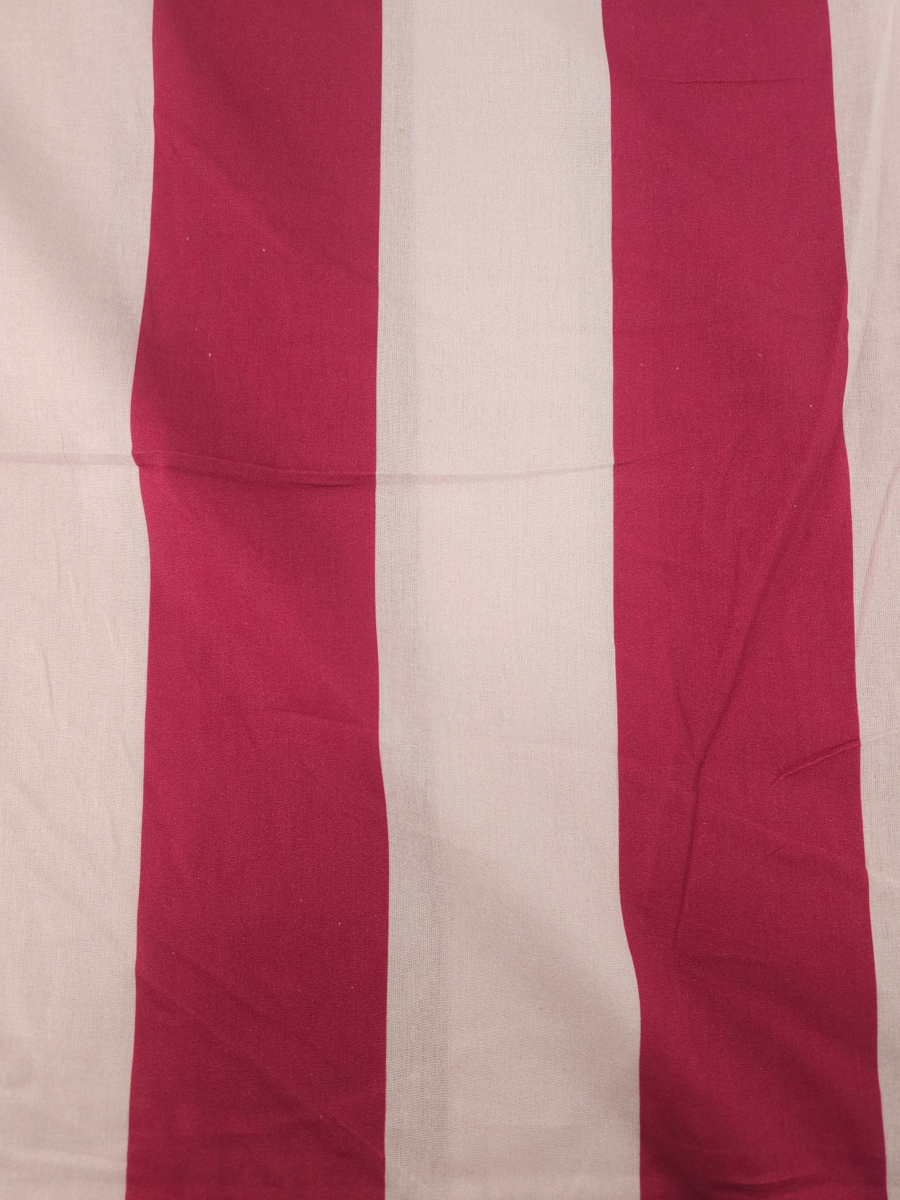 Pink Stripe 100% Cotton 90” *EXTRA WIDE*