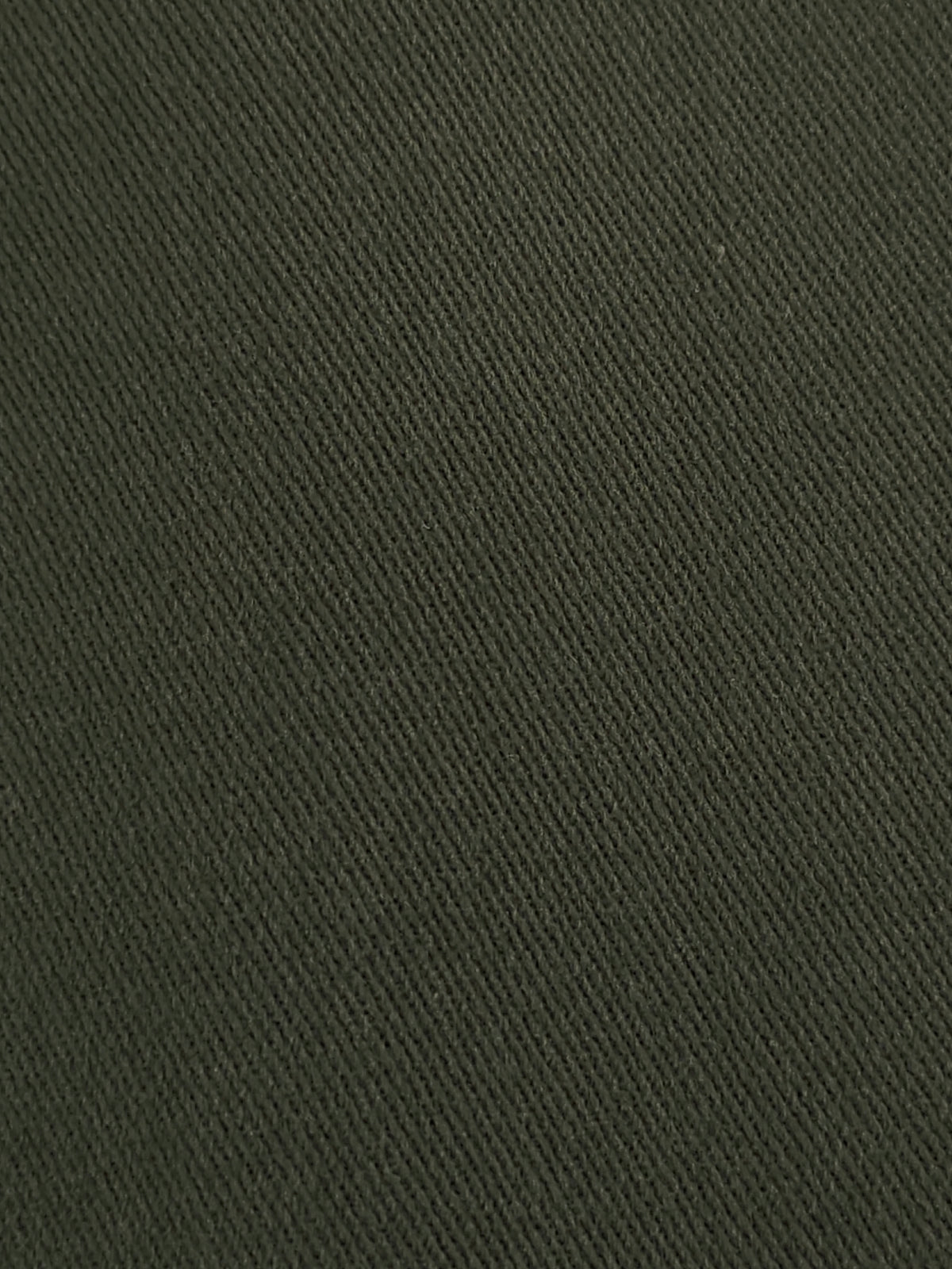 Khaki Brushed Cotton Twill