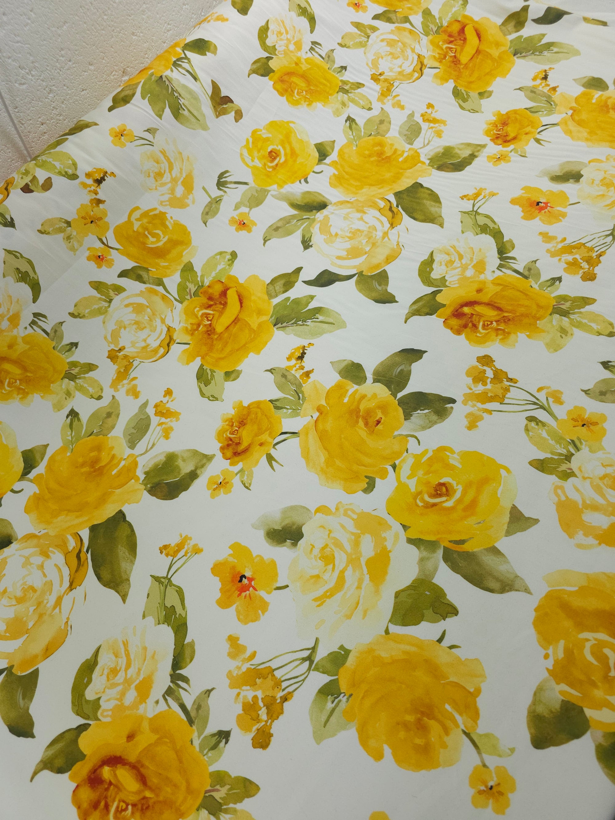 Marigold Floral Cotton Sateen