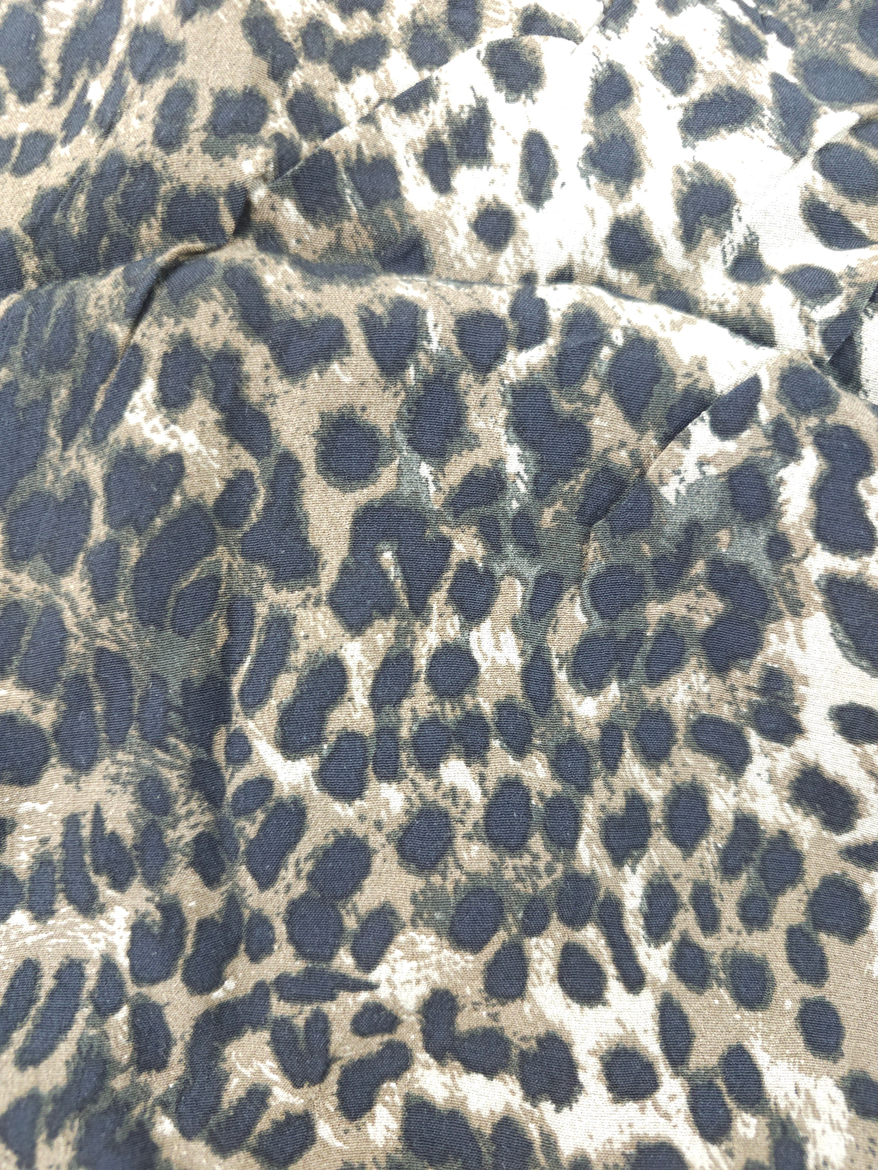 Cheetah Viscose crepe- 2.2m piece