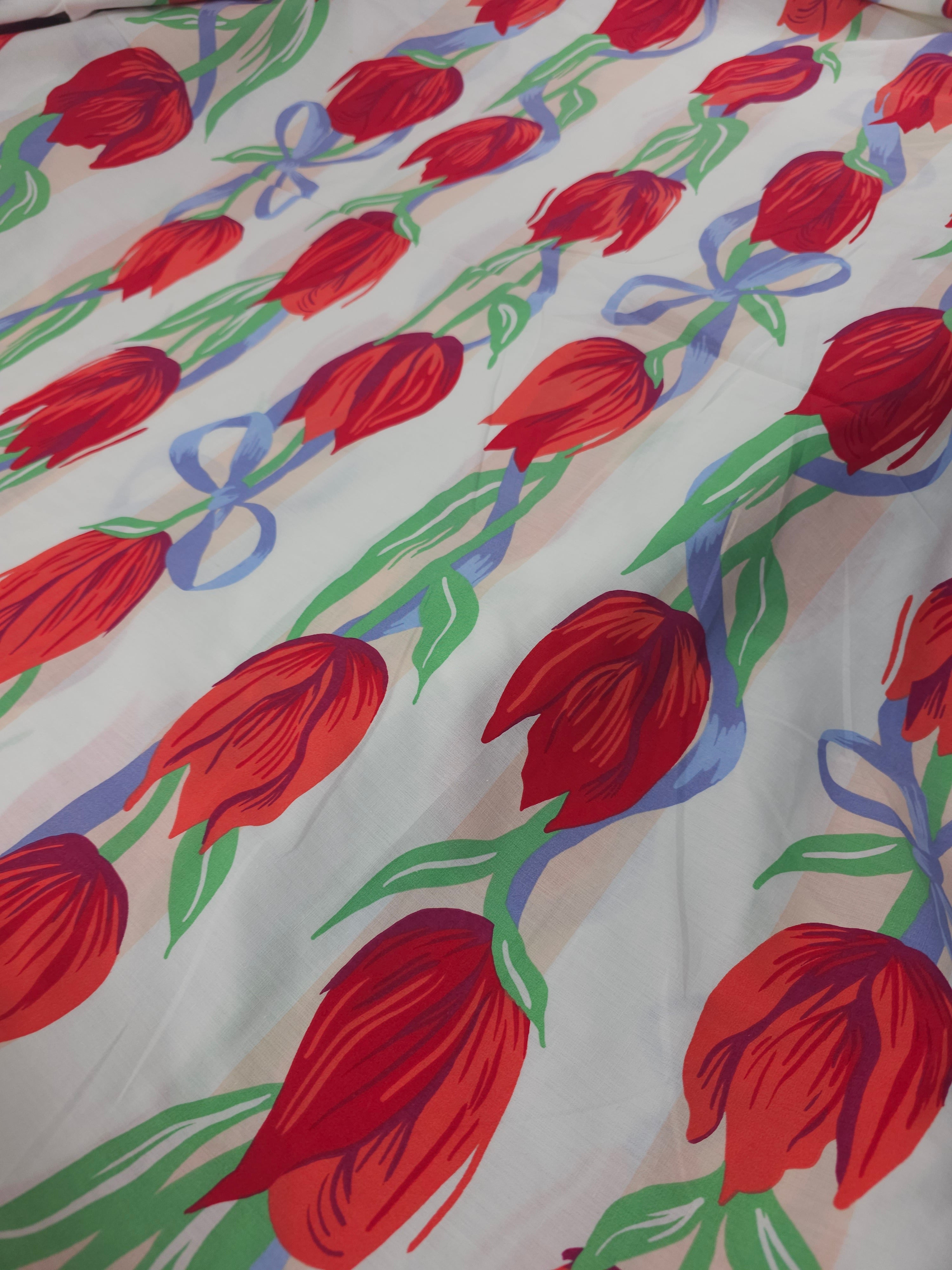 Red Tulip Twine Bow 100% Cotton 106” - Urban Outfitters *EXTRA WIDE*