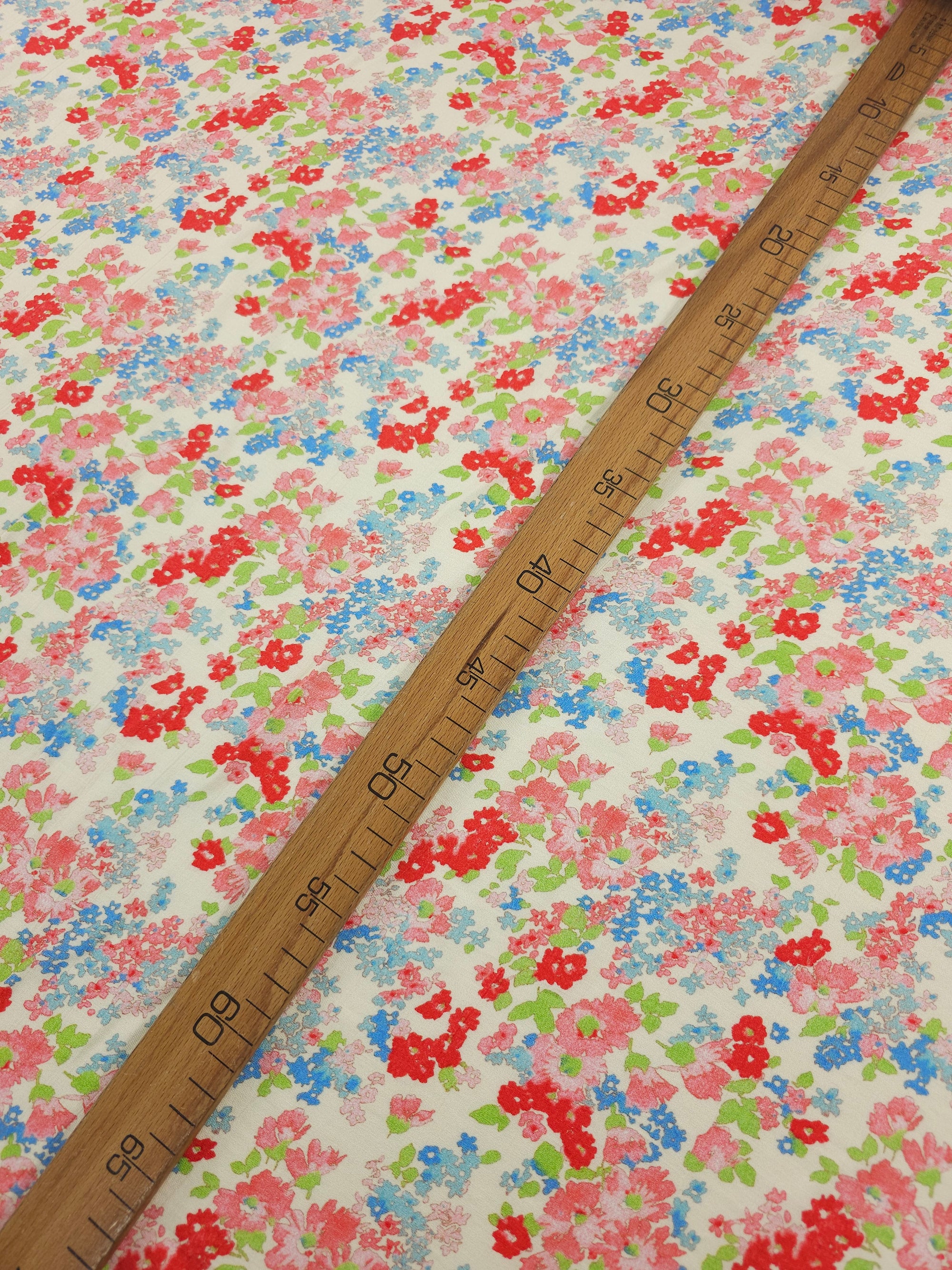 Blossom Floral Watercolour Modal Viscose