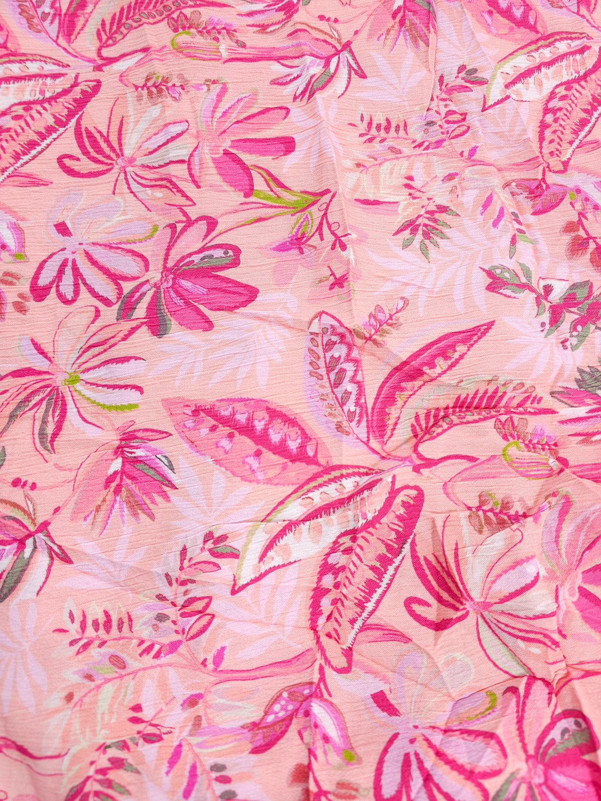 Pink fauna Viscose crepe- 2.3m piece