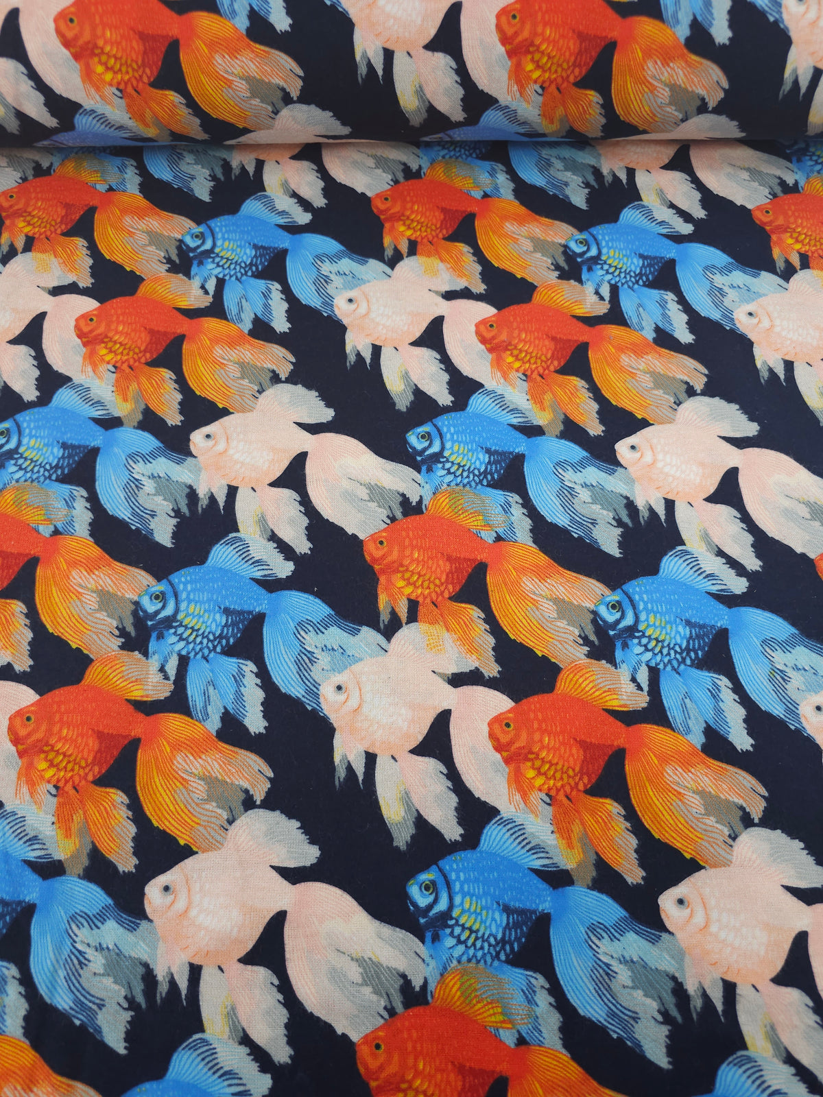 Flutter Goldfish Lightweight Flannel Cotton
