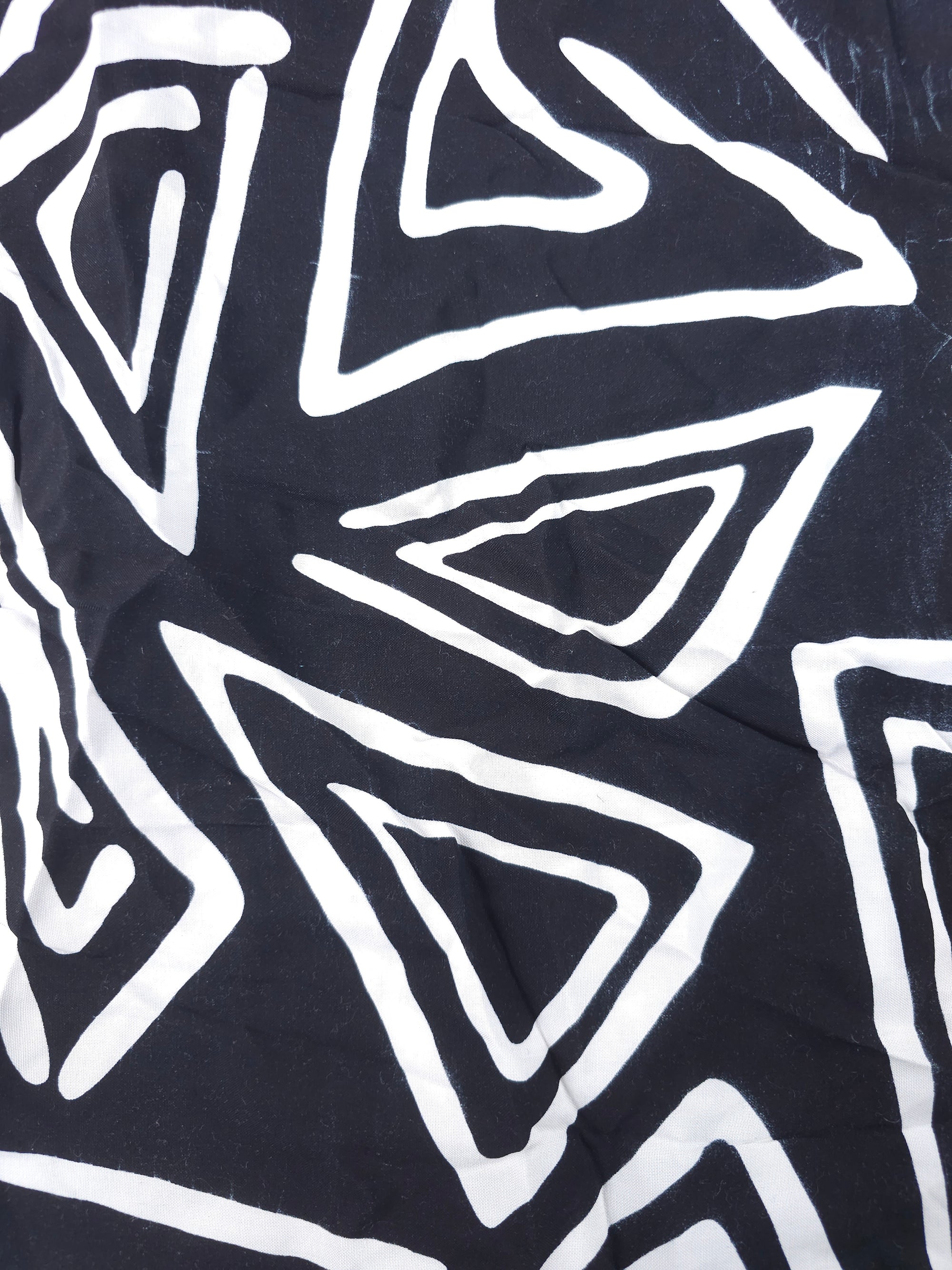 Bold triangle Viscose- 0.5m piece