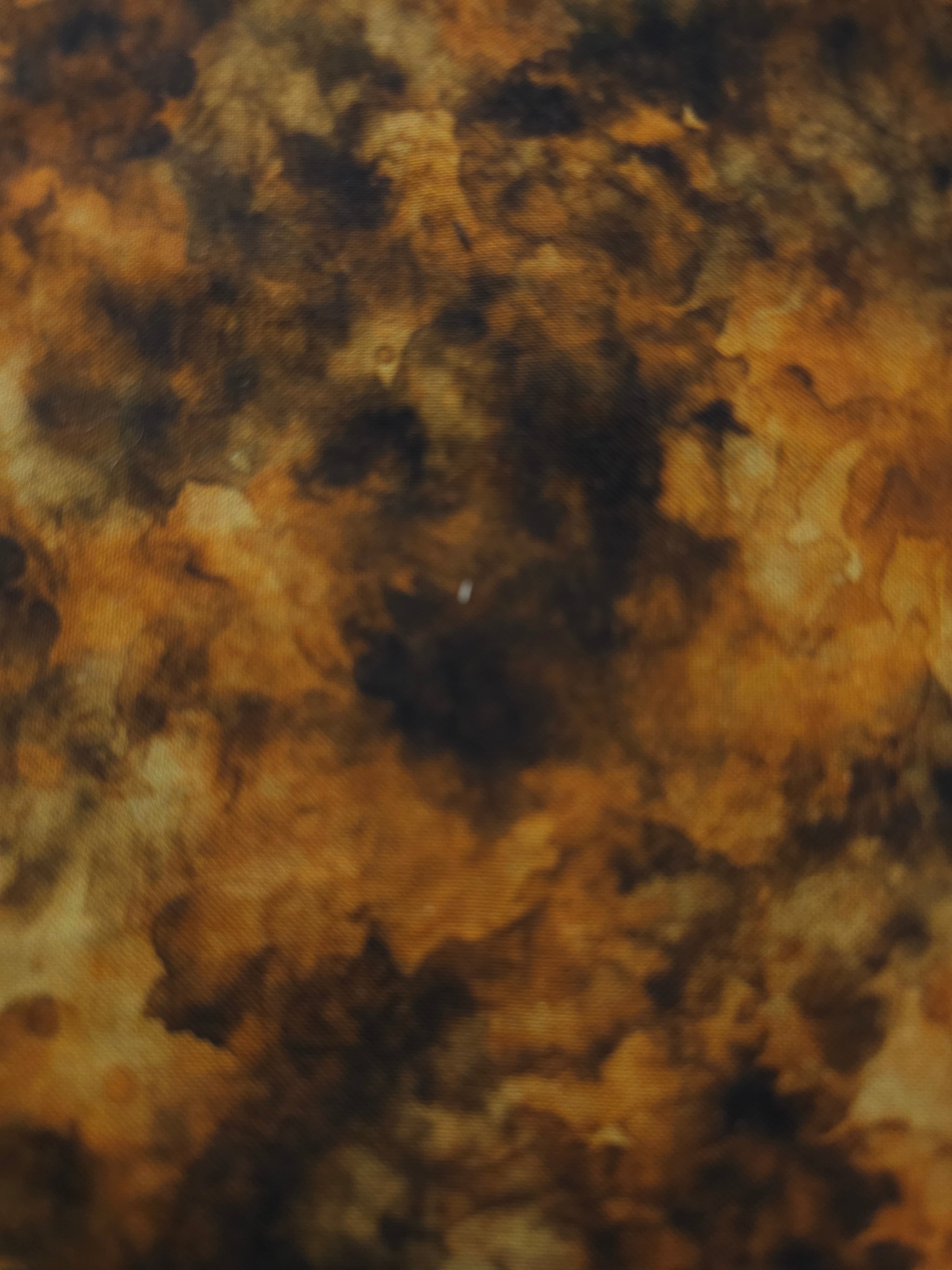 Brown tie dye Cotton- 1.3m piece