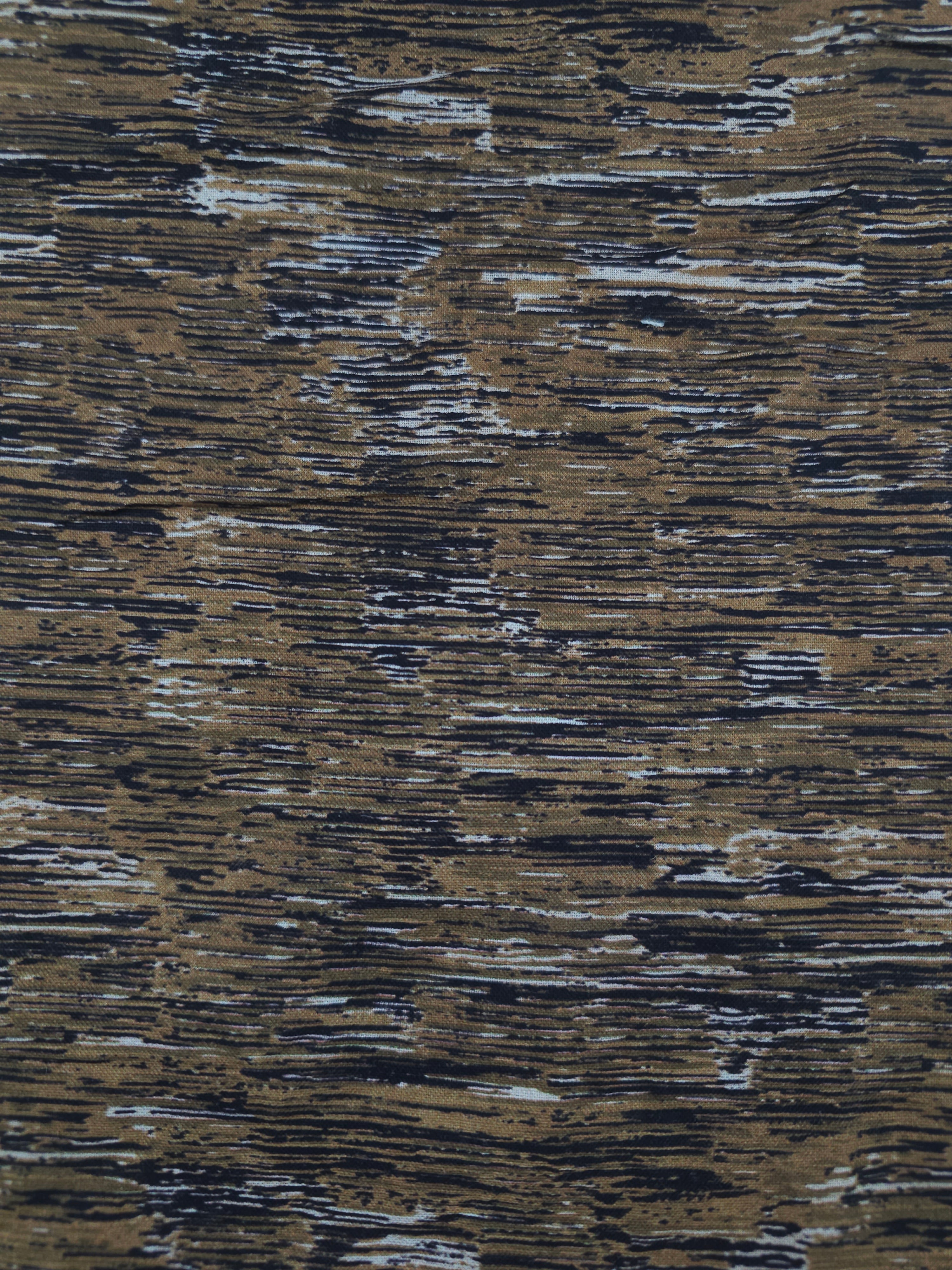 Wood grain Cotton- 0.8m piece