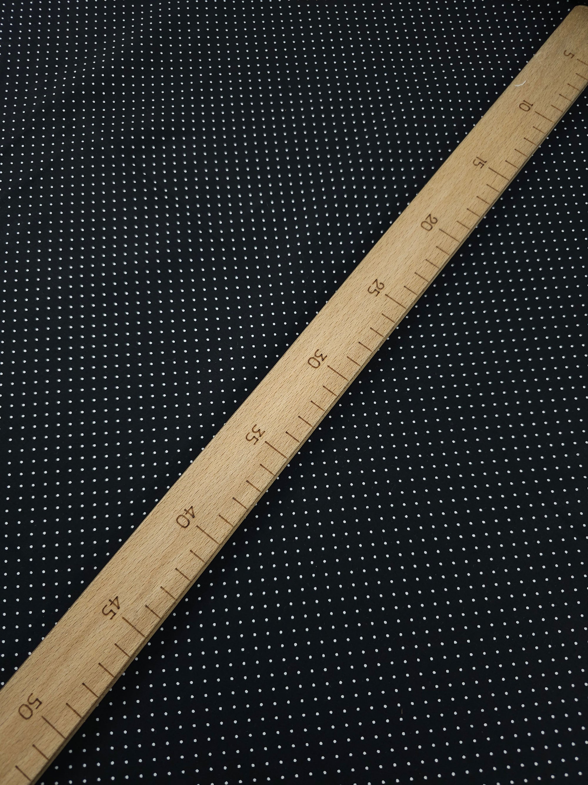 Black Micro Polka 100% Cotton 60"