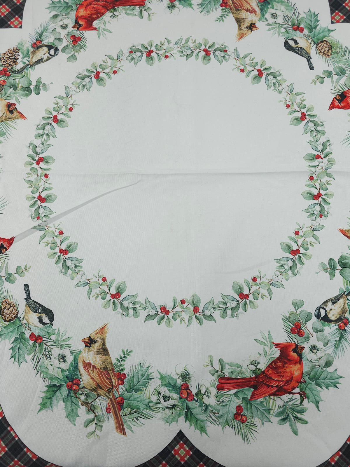 *SEW YOUR OWN* Christmas Tree Skirt Canvas Cotton