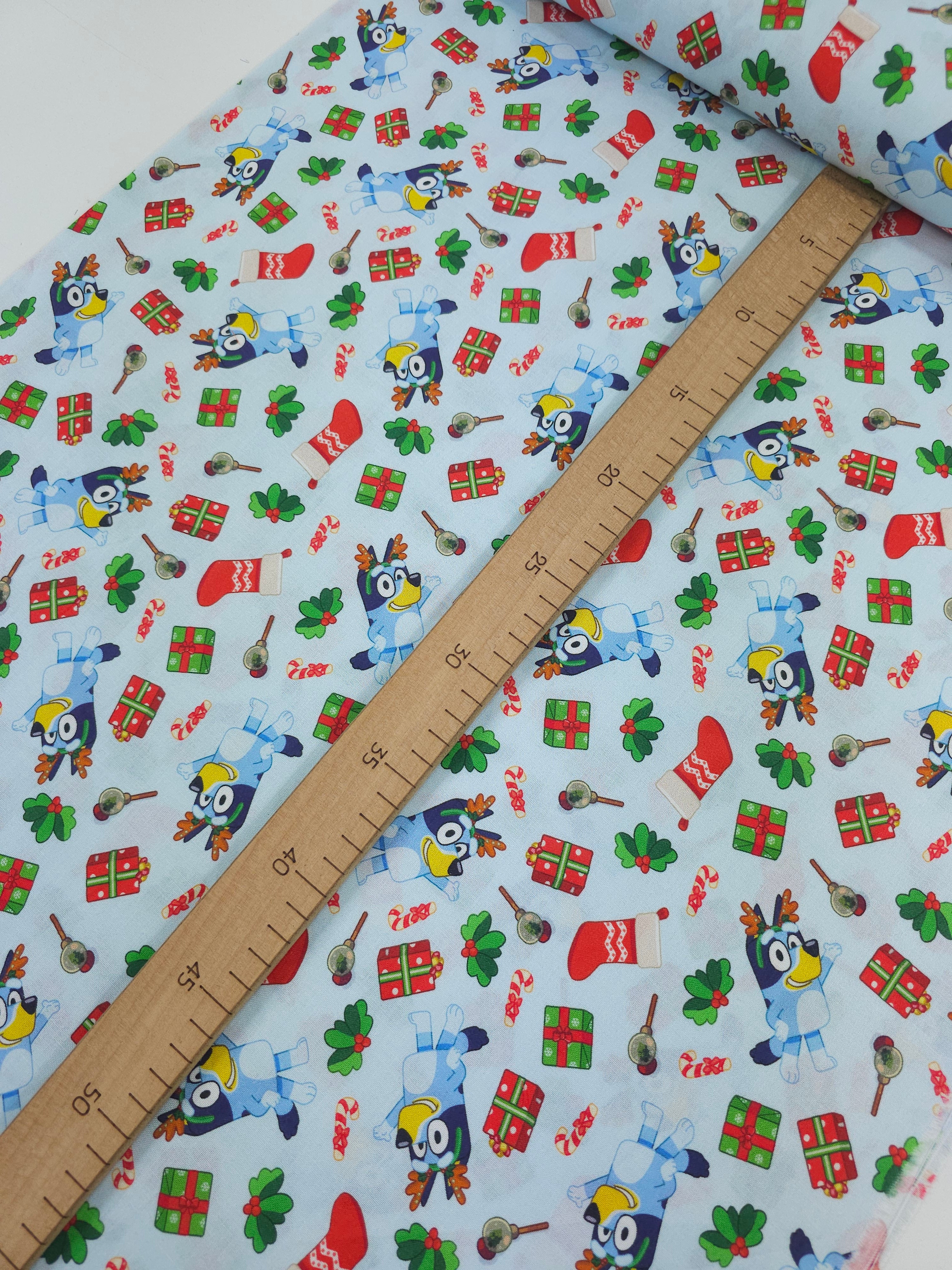 B*L*U*E*Y Christmas Magic 100% Cotton