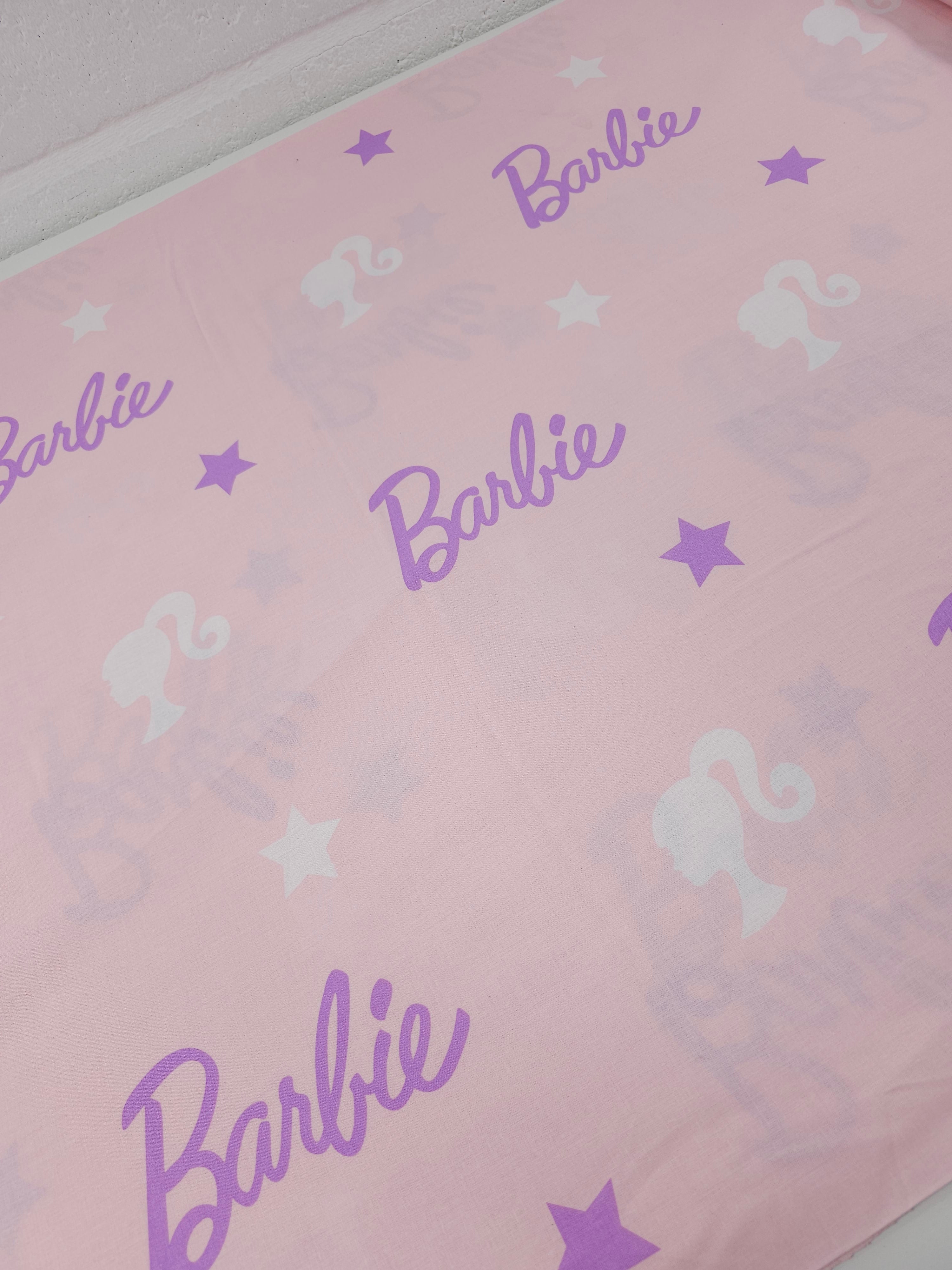 B*A*R*B*I*E Logo 100% Cotton 112" *EXTRA WIDE*