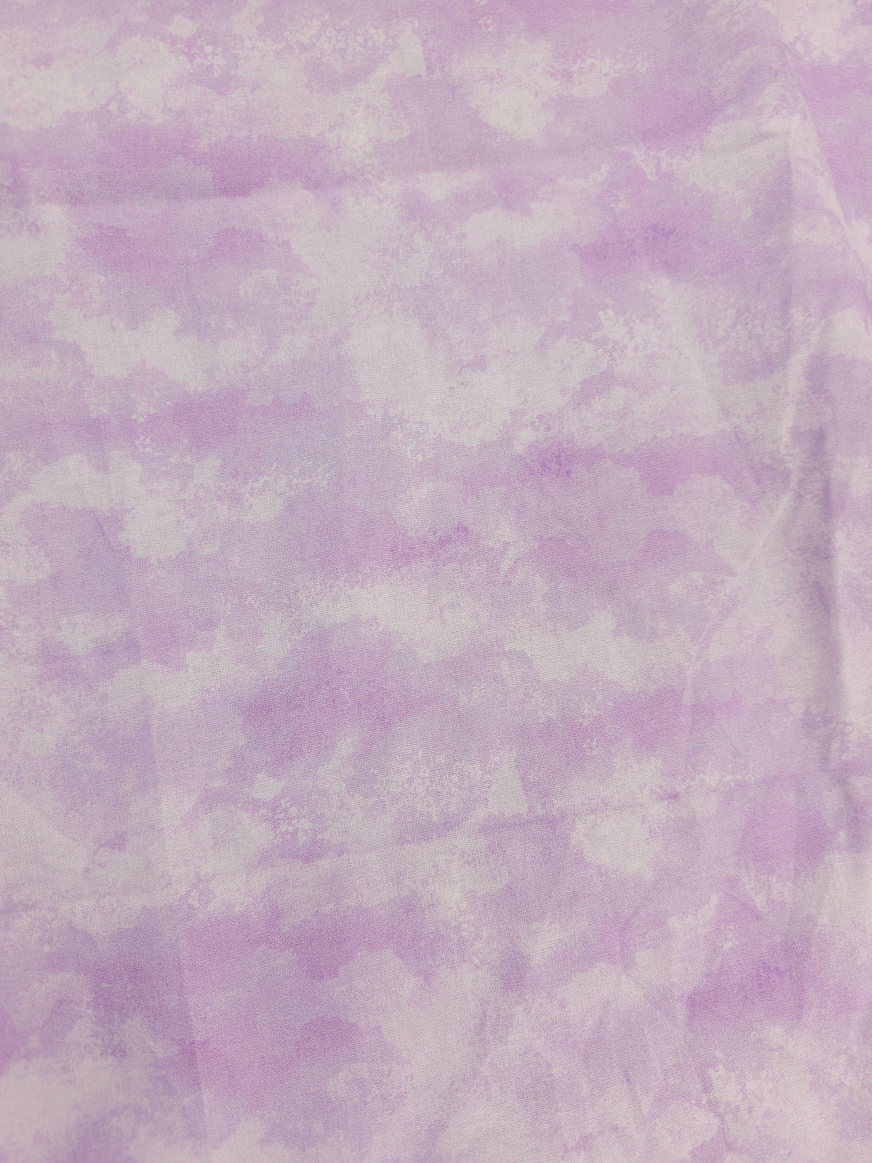 Pastel lilac Cotton- 2.5m piece