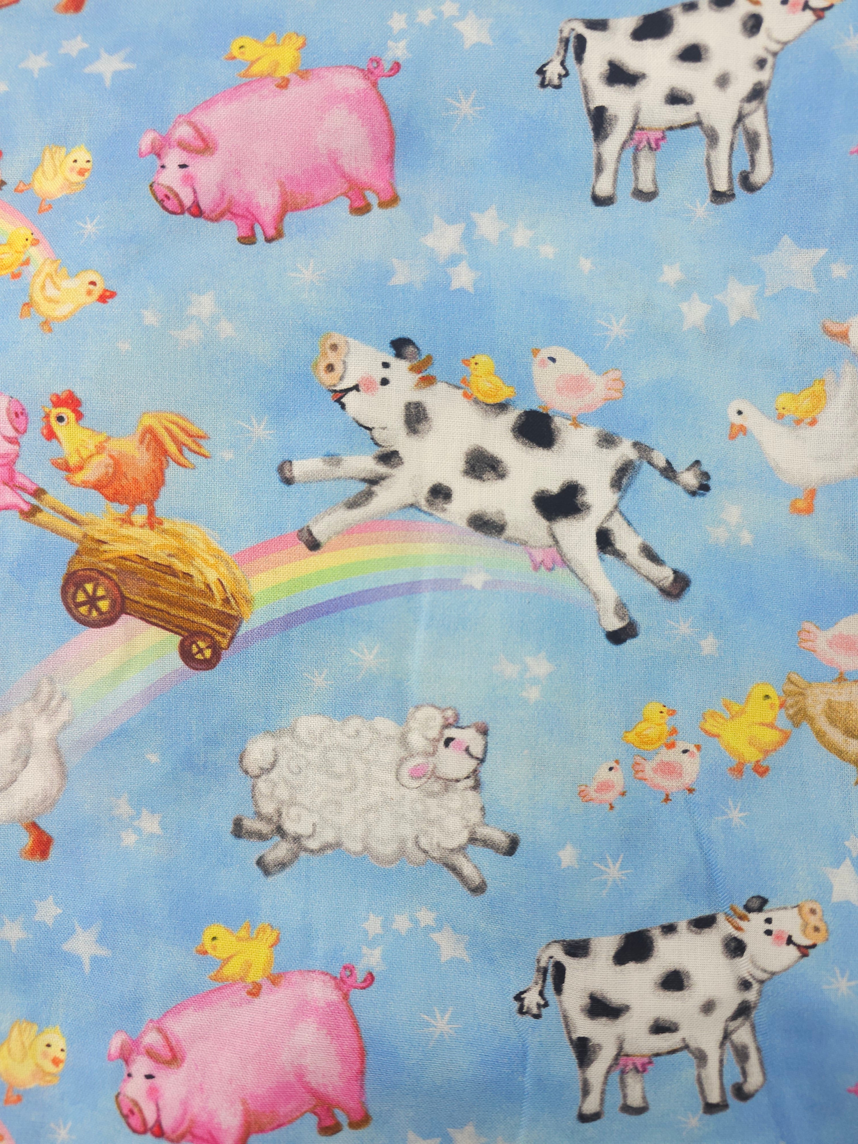 Farmyard fairytale Cotton- 4m piece