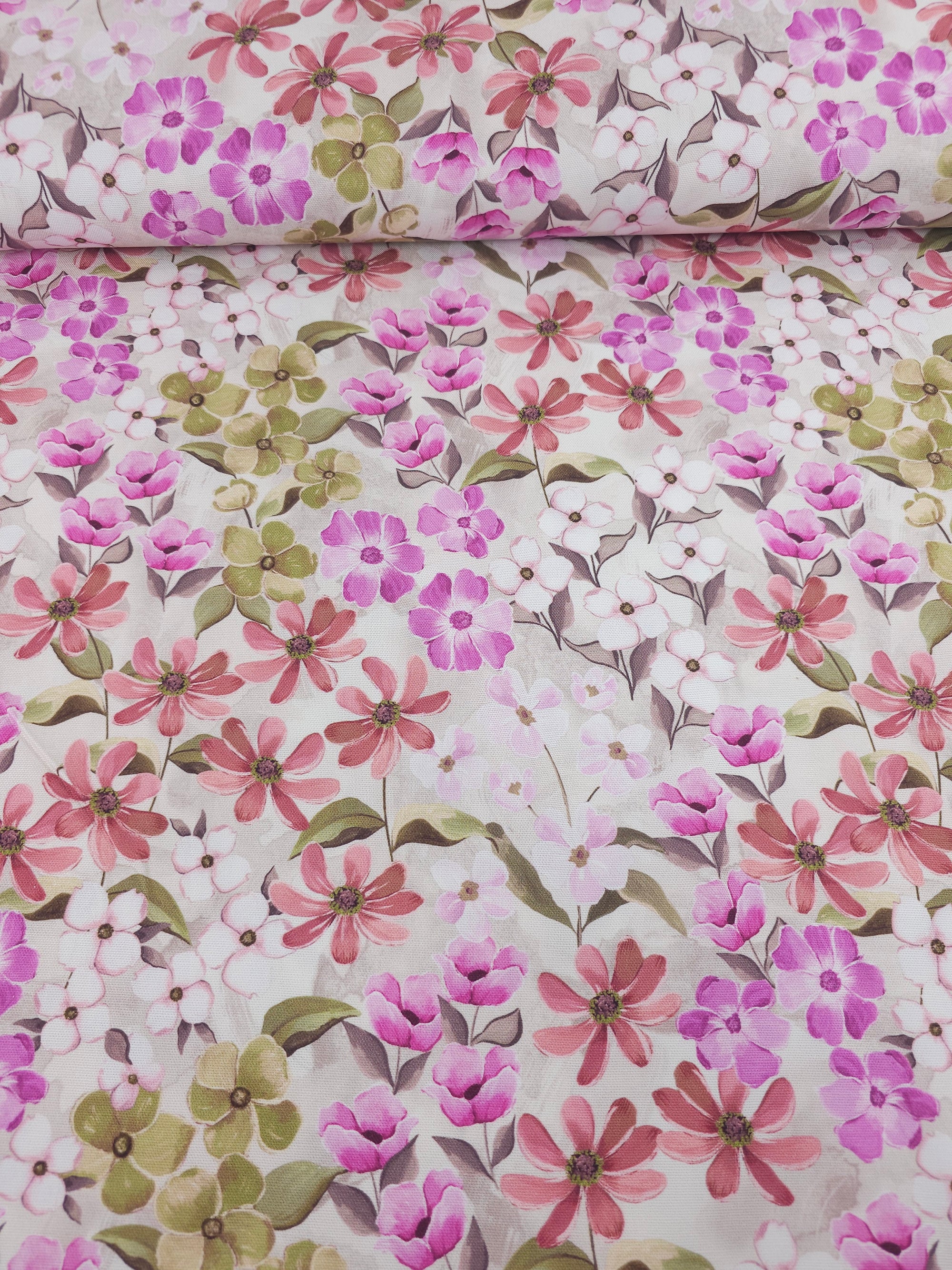 Blossom Floral Canvas Cotton