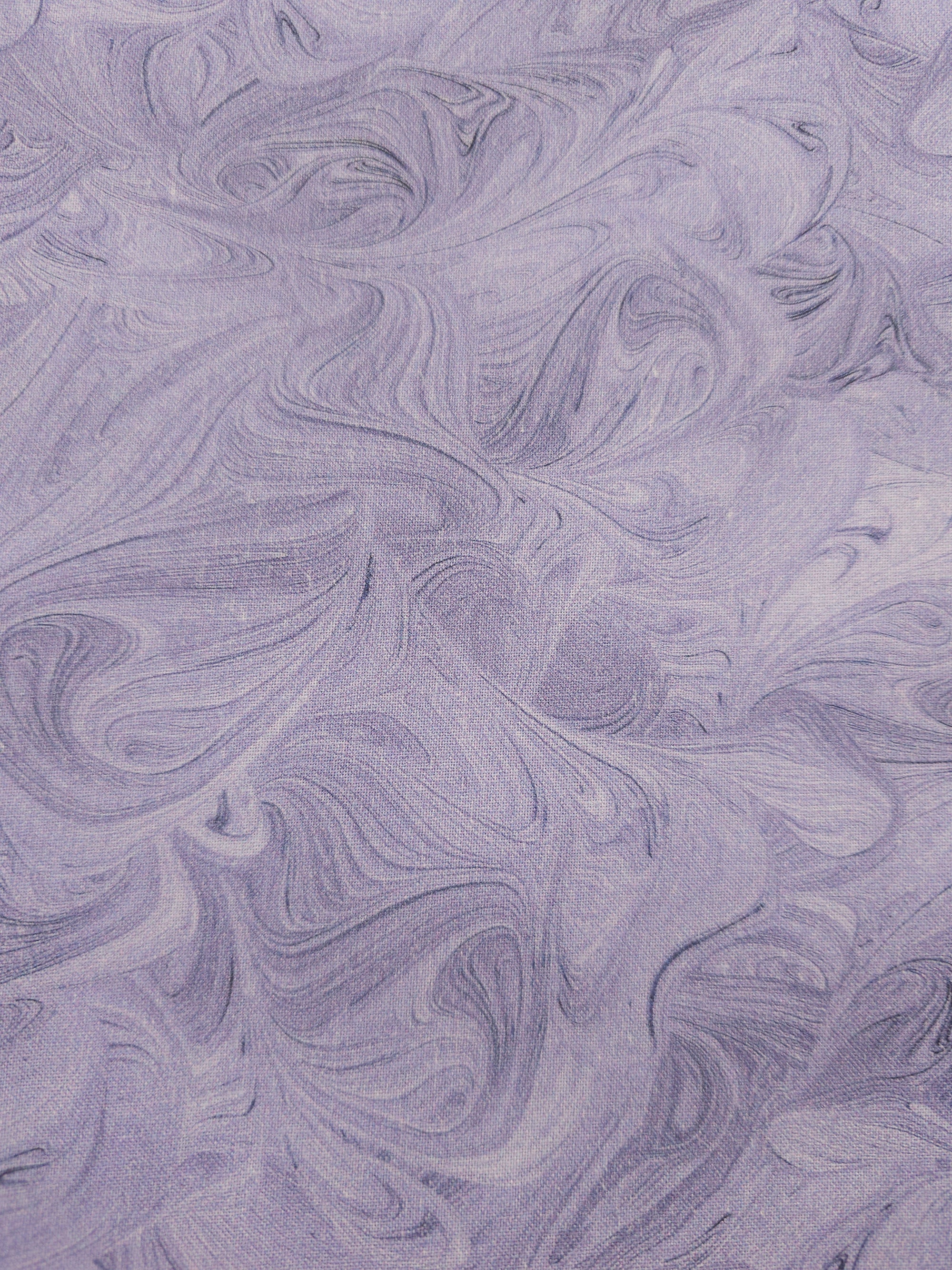 Lavender swirl Cotton - 3m piece