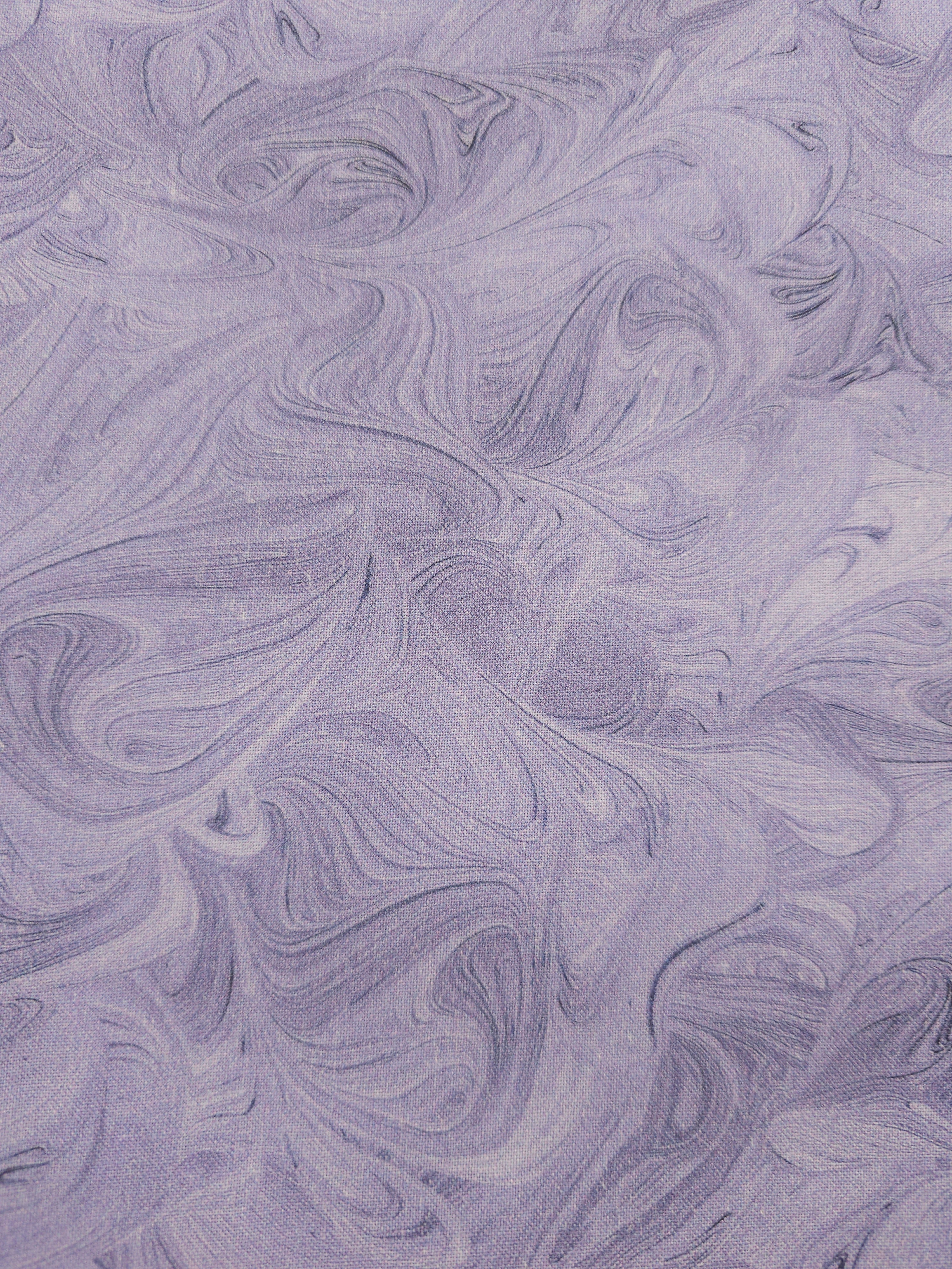 Lavender swirl Cotton - 3m piece