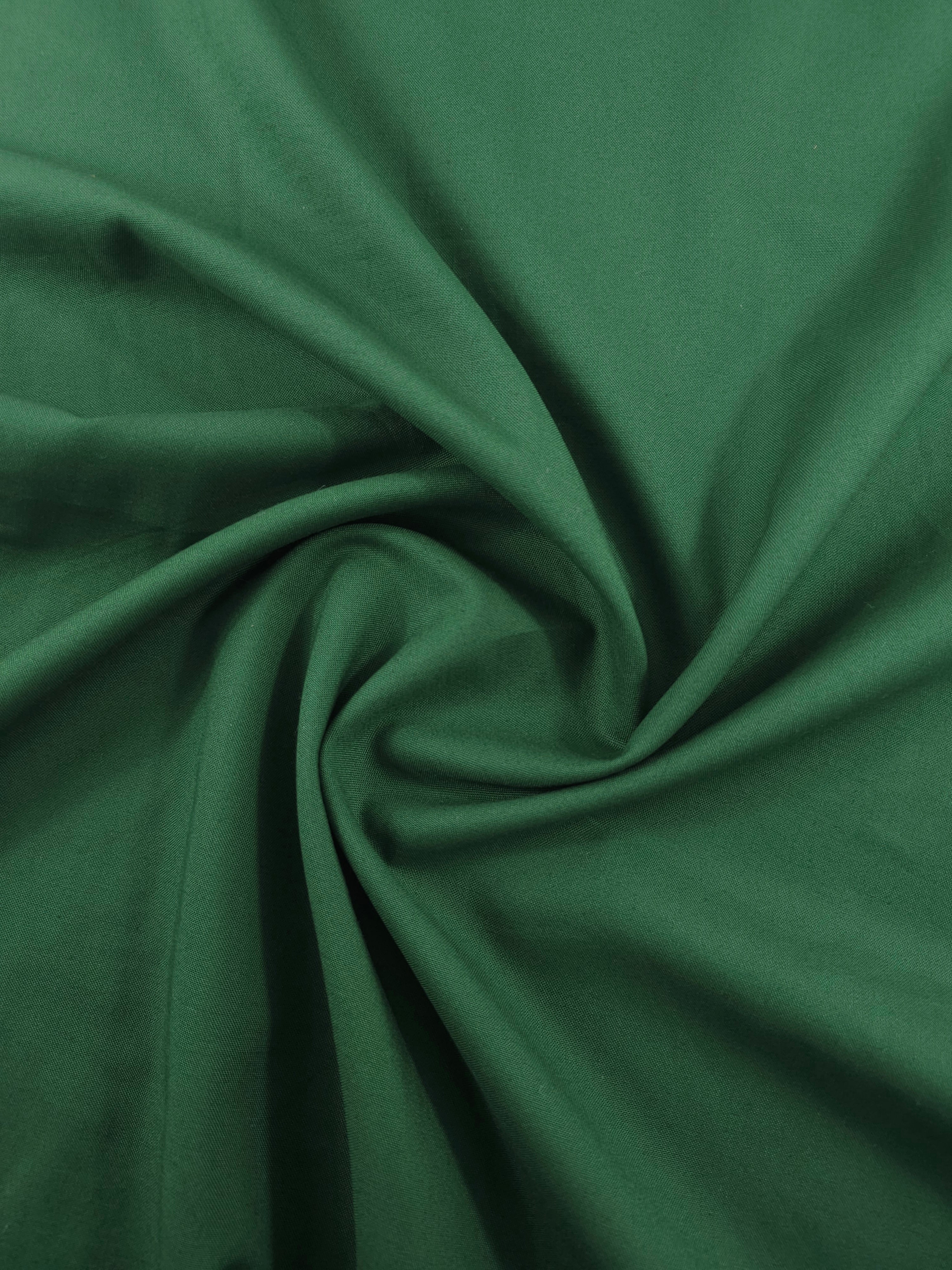Dark Green 100% Cotton