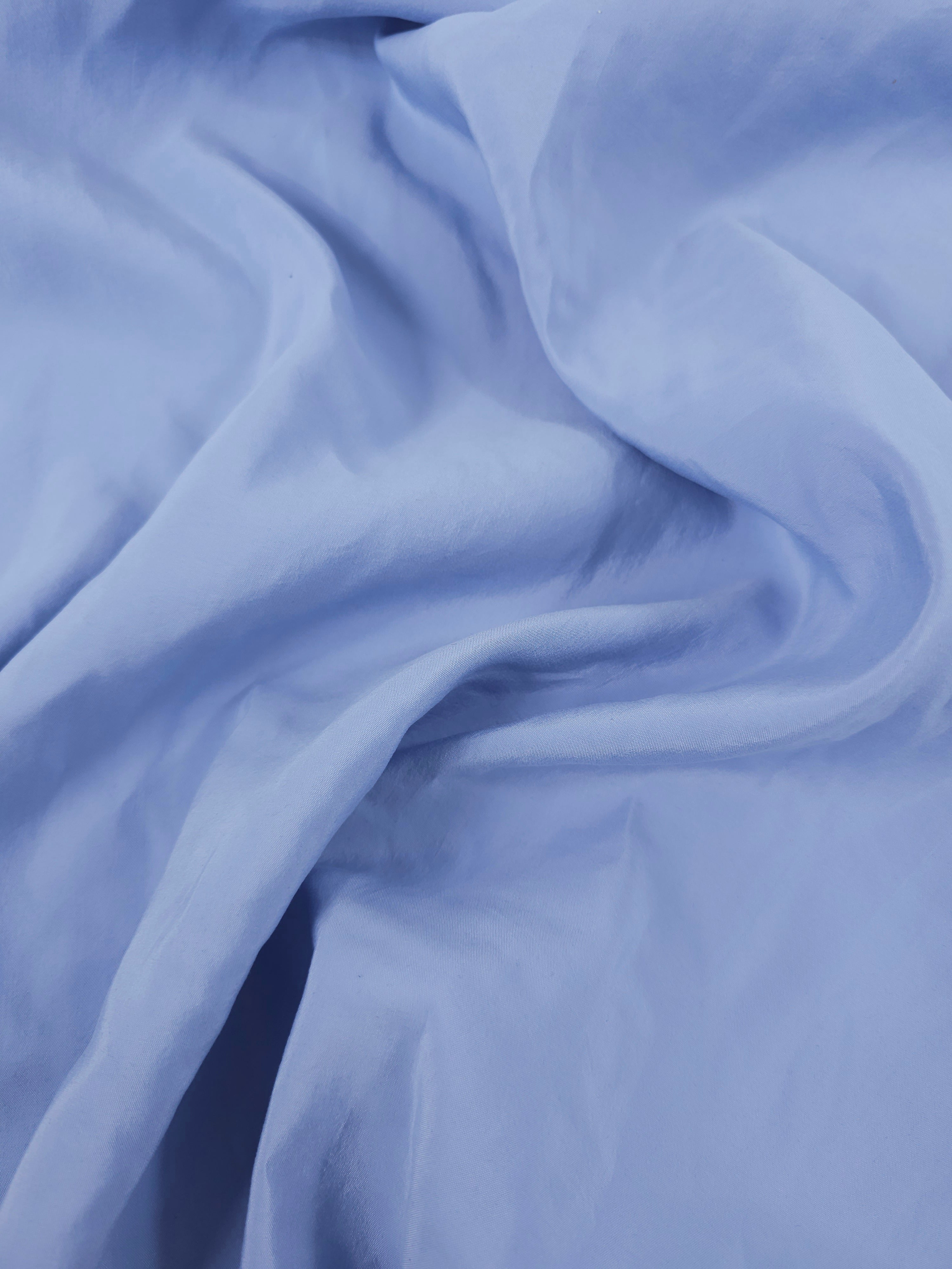 Baby Blue Cotton Modal