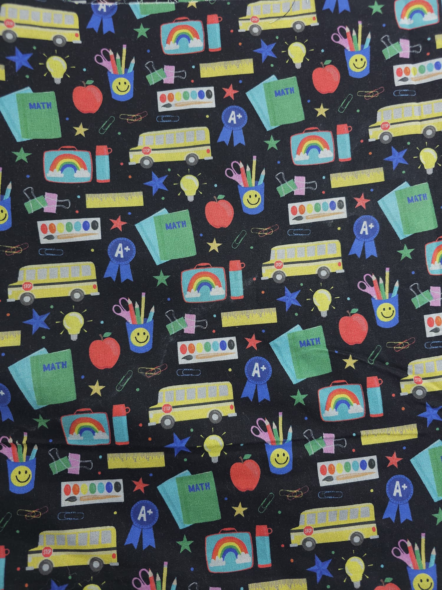 Back To School Cotton (Various Sizes)