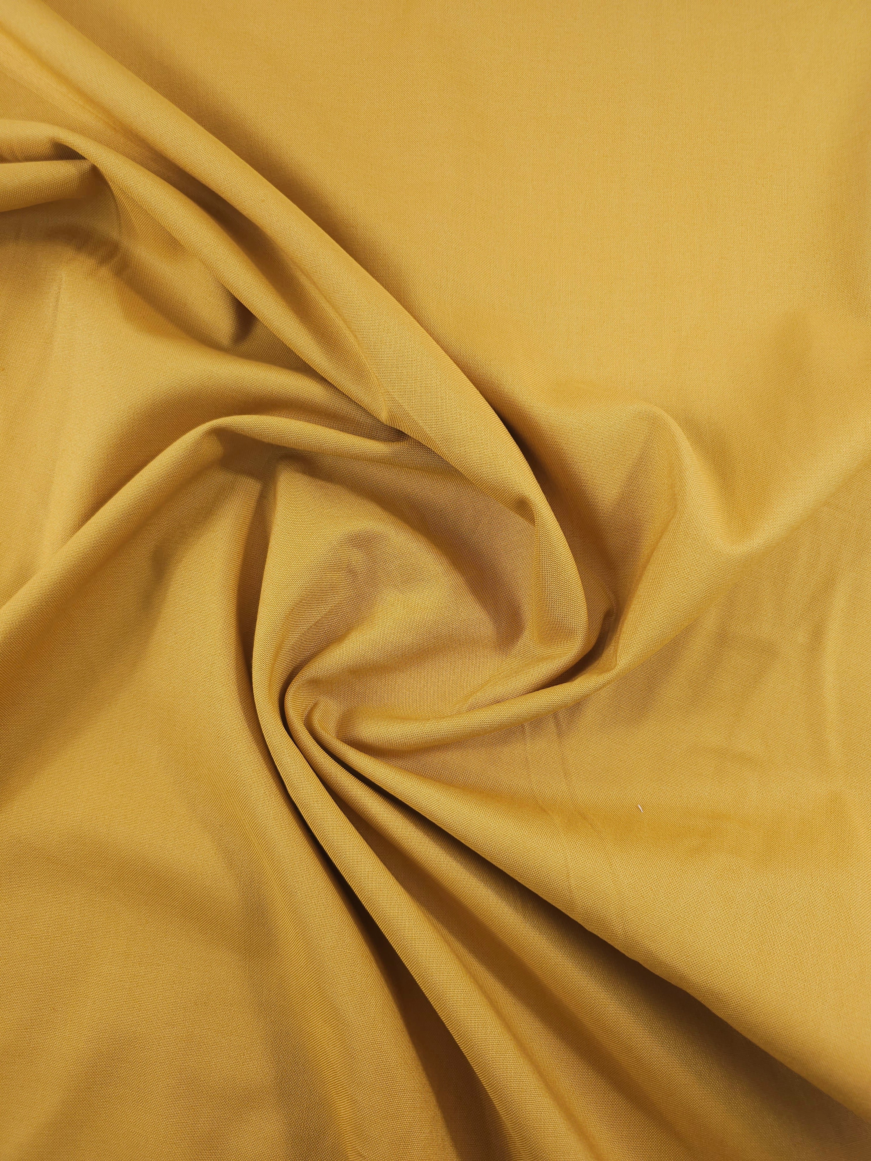 Deep Marigold 100% Cotton