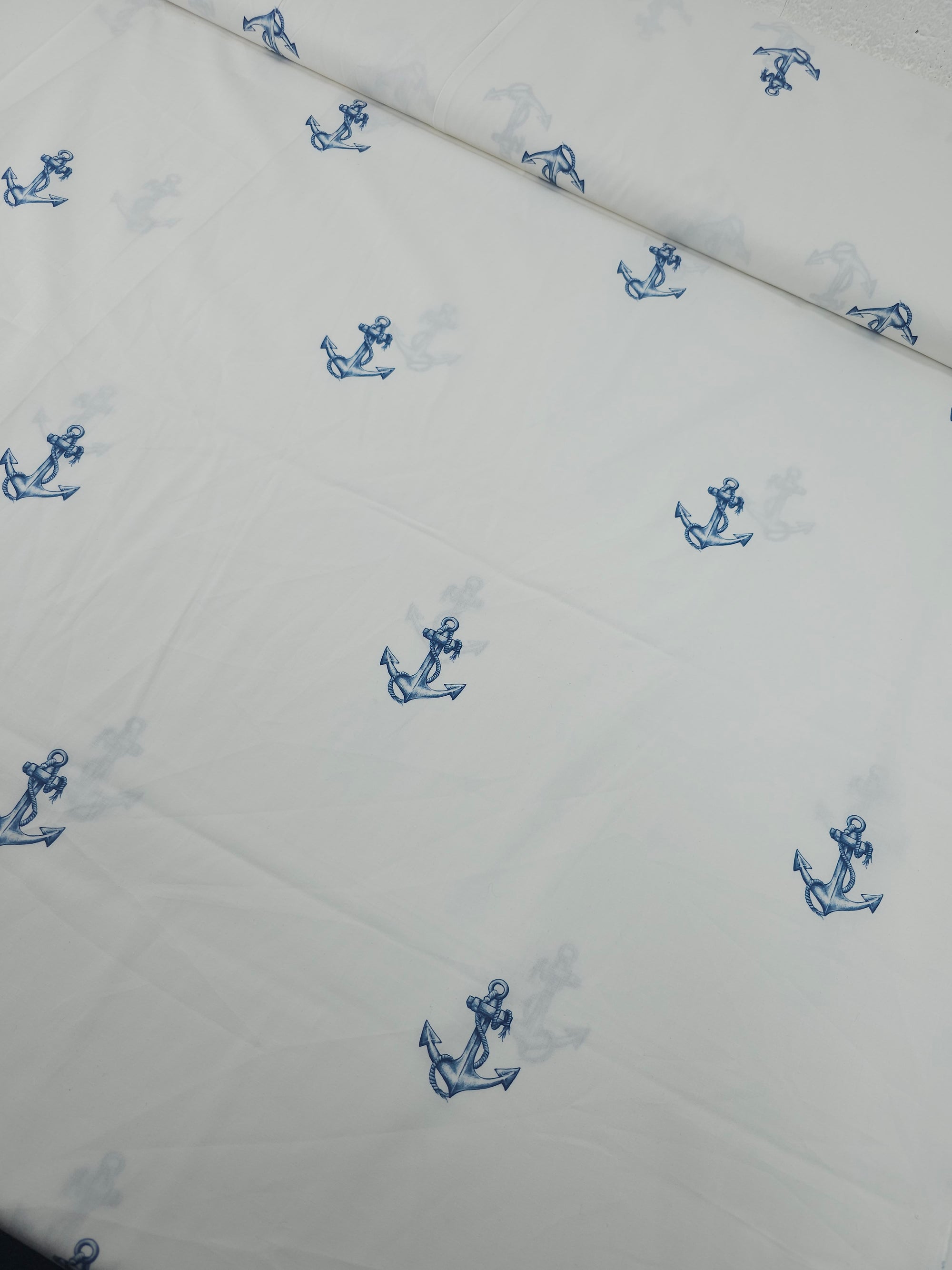 Sailors Anchor Lightweight Cotton 60"