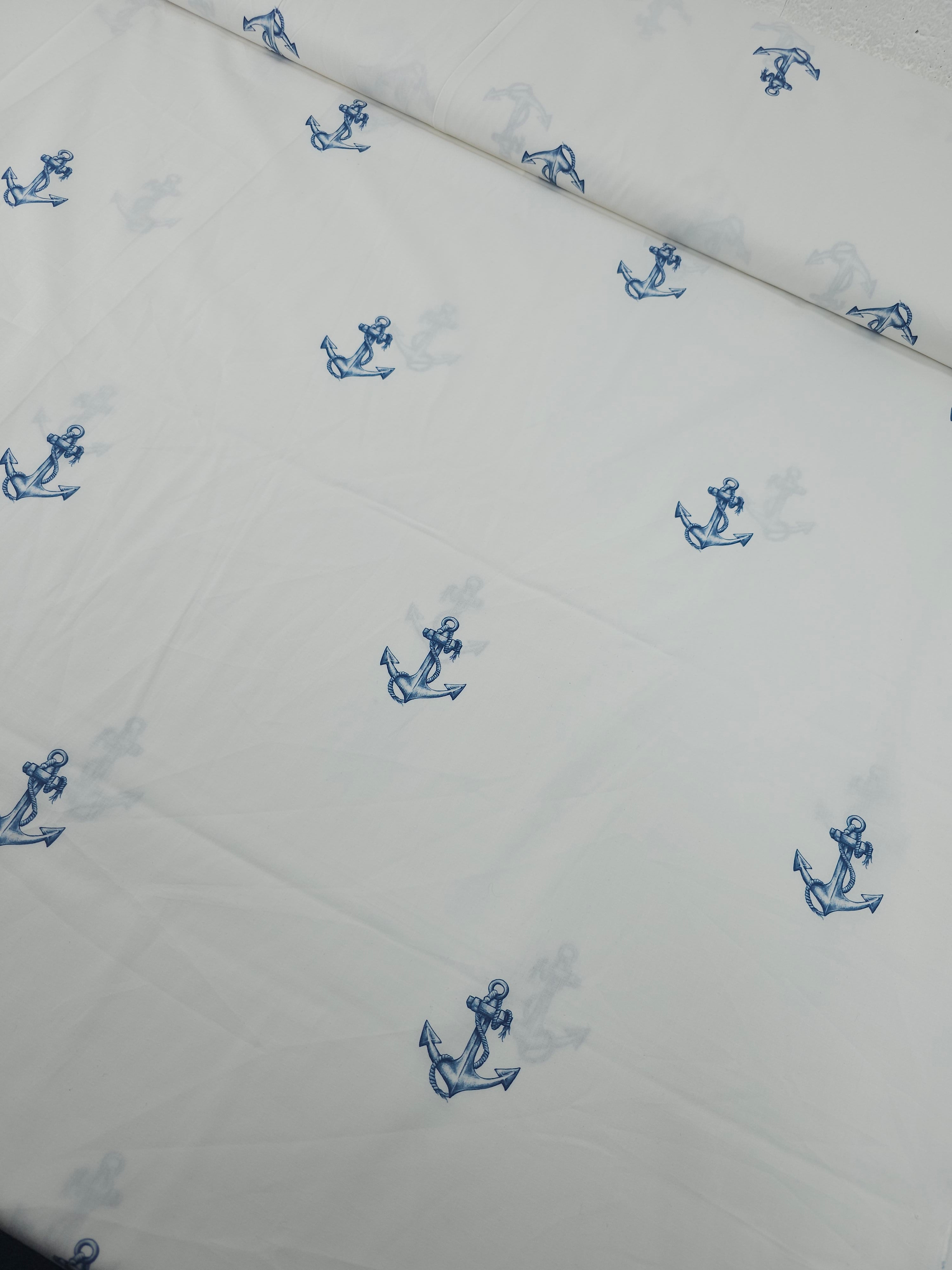 Sailors Anchor Lightweight Cotton 60"