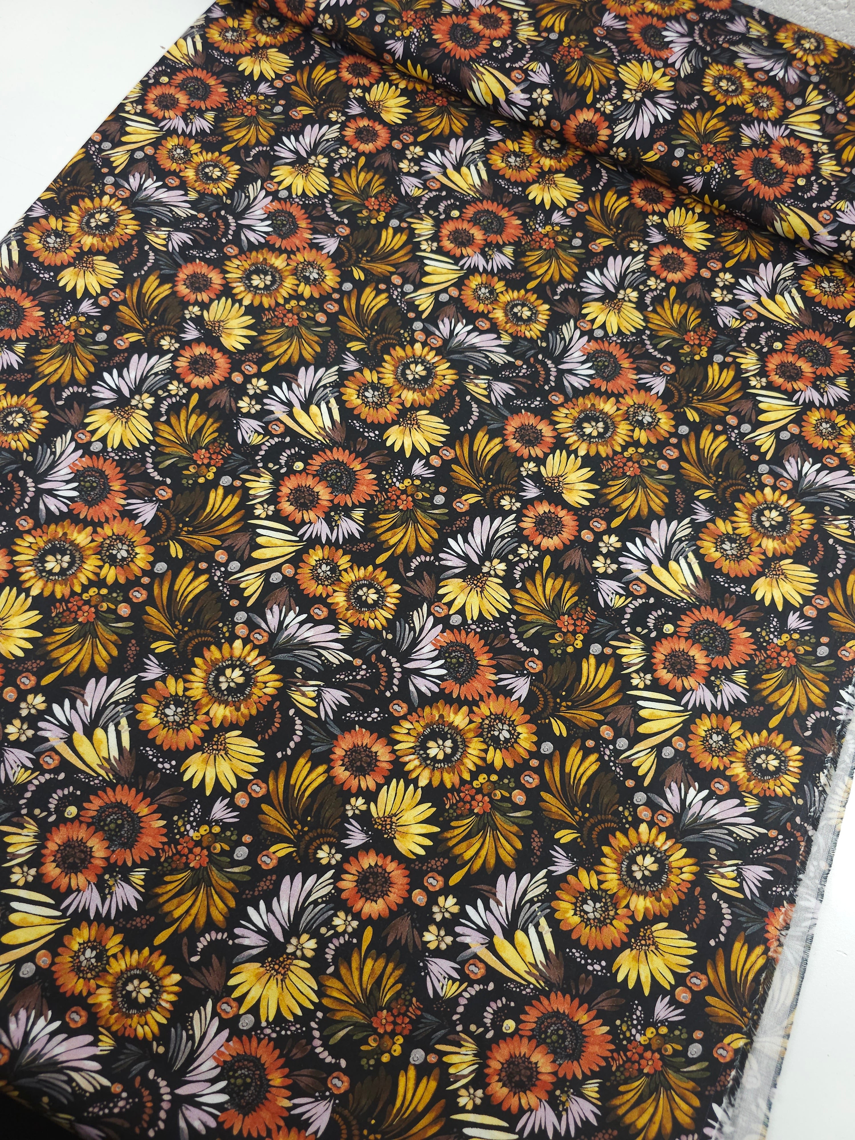 Rustic Sunflower Party 100% Cotton