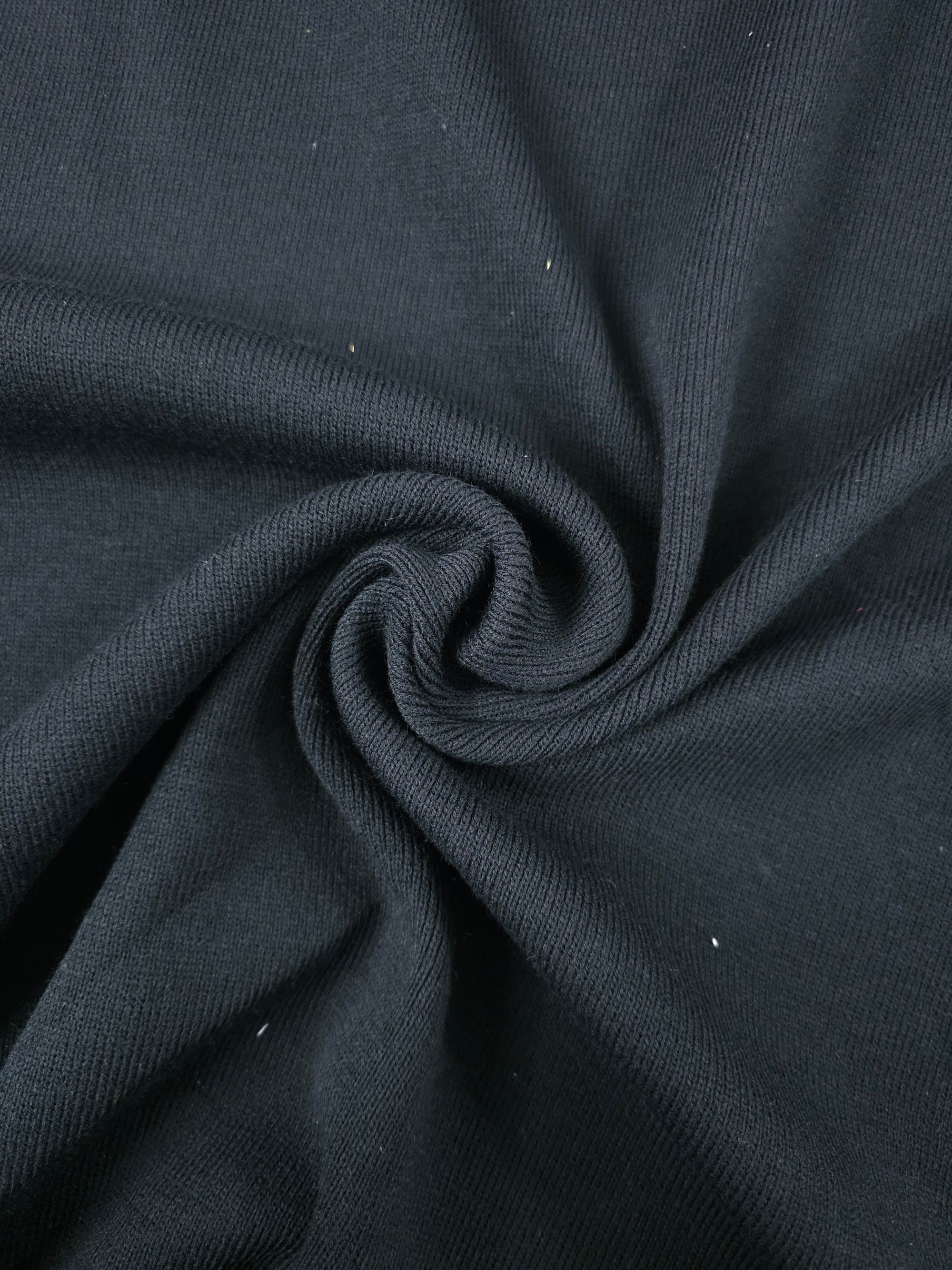 Black Heavyweight Ribbing