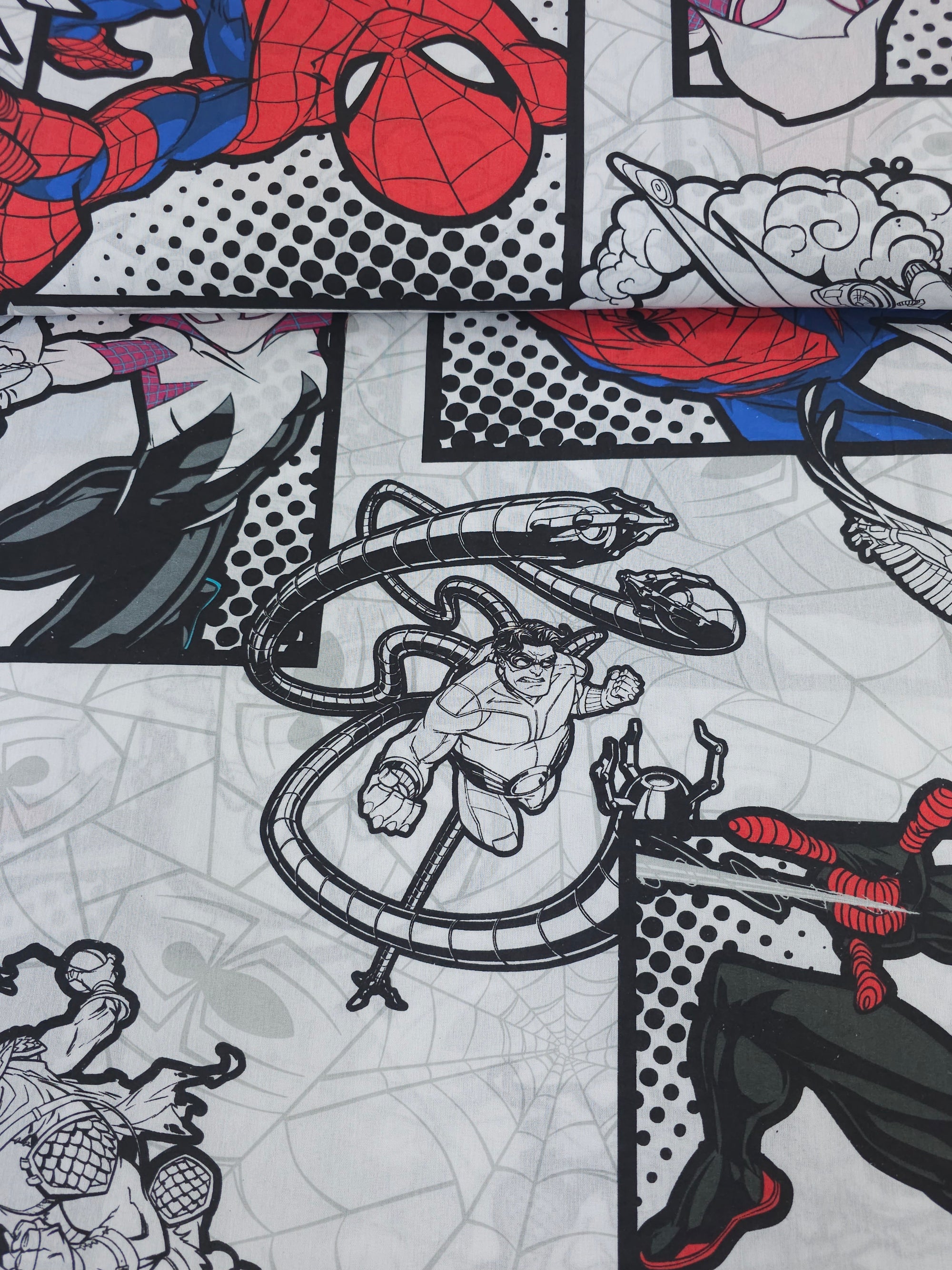 Marvel Spider Verse 100% Cotton 108" *EXTRA WIDE*