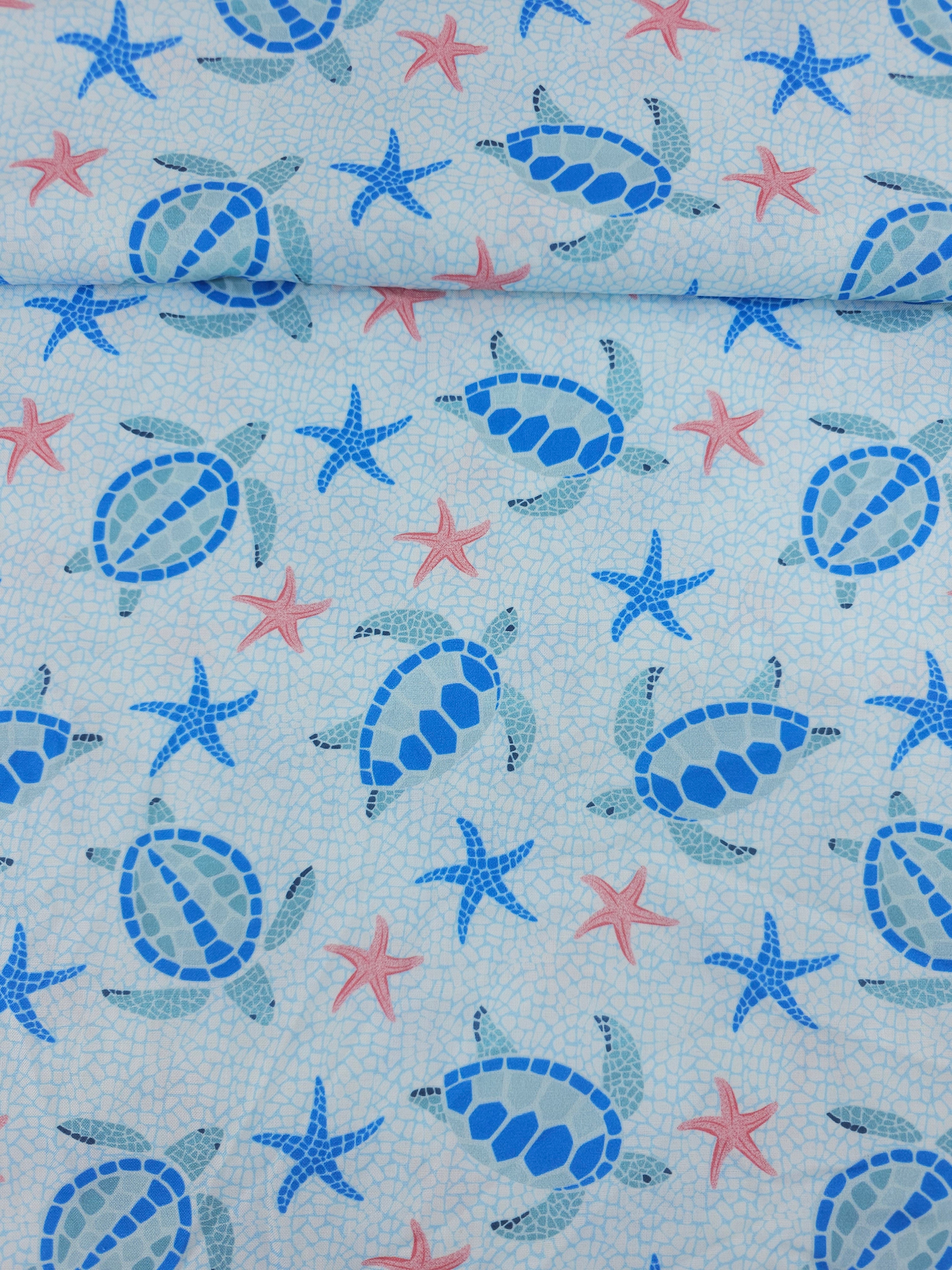 Starfish Turtle 100% Cotton