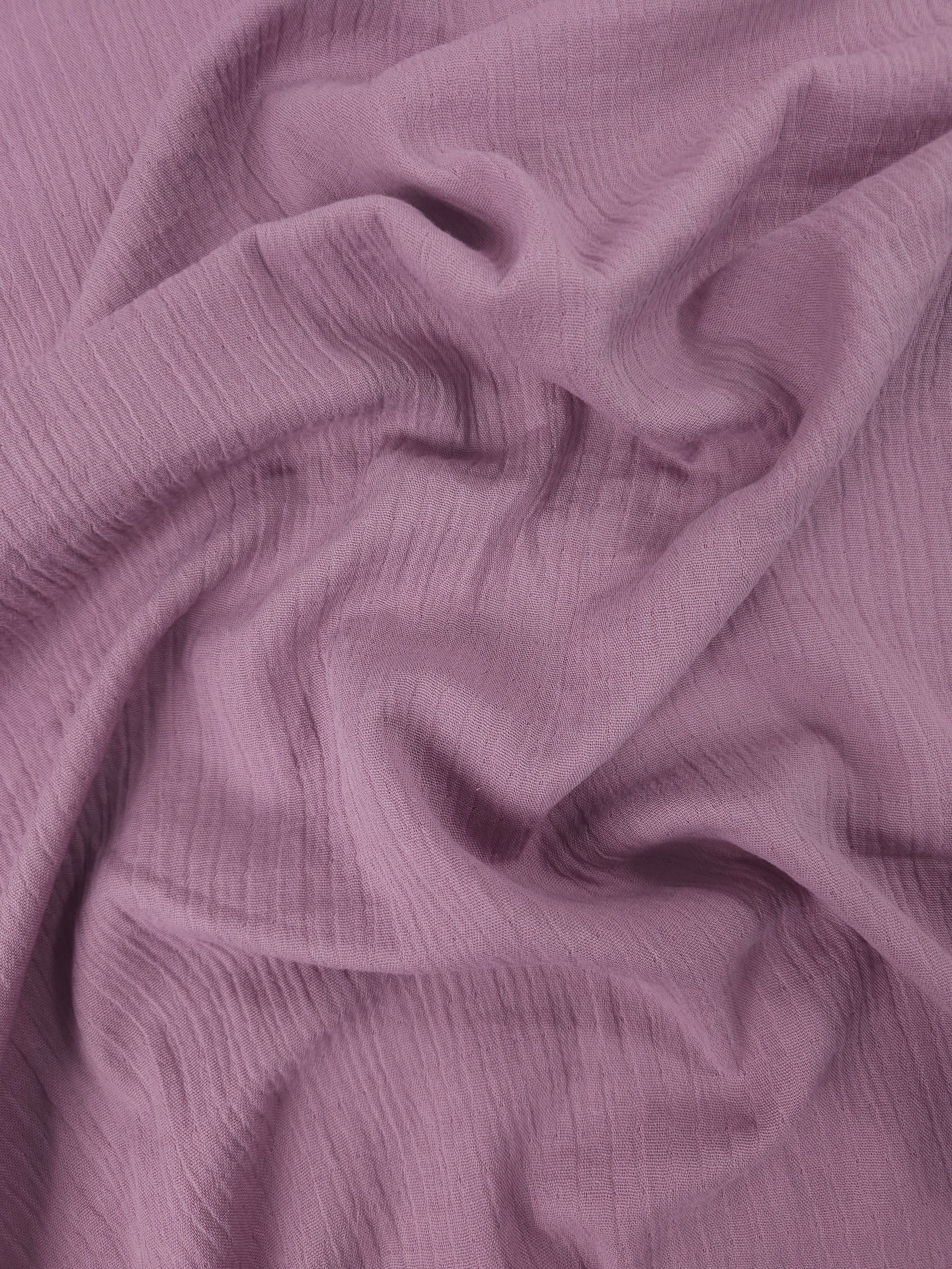 Opera Mauve Double Gauze