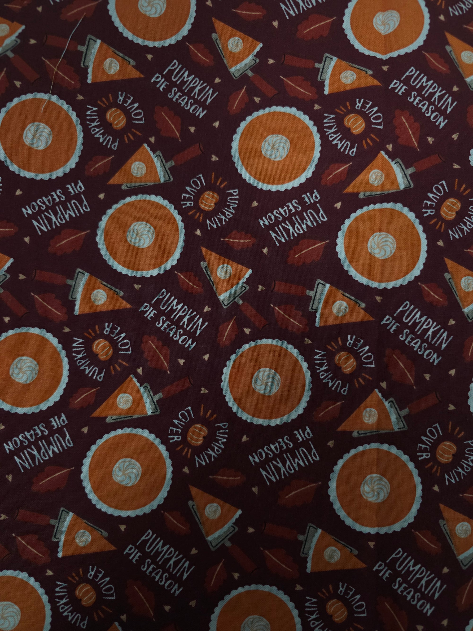 Pumpkin pie Cotton- 3.7m