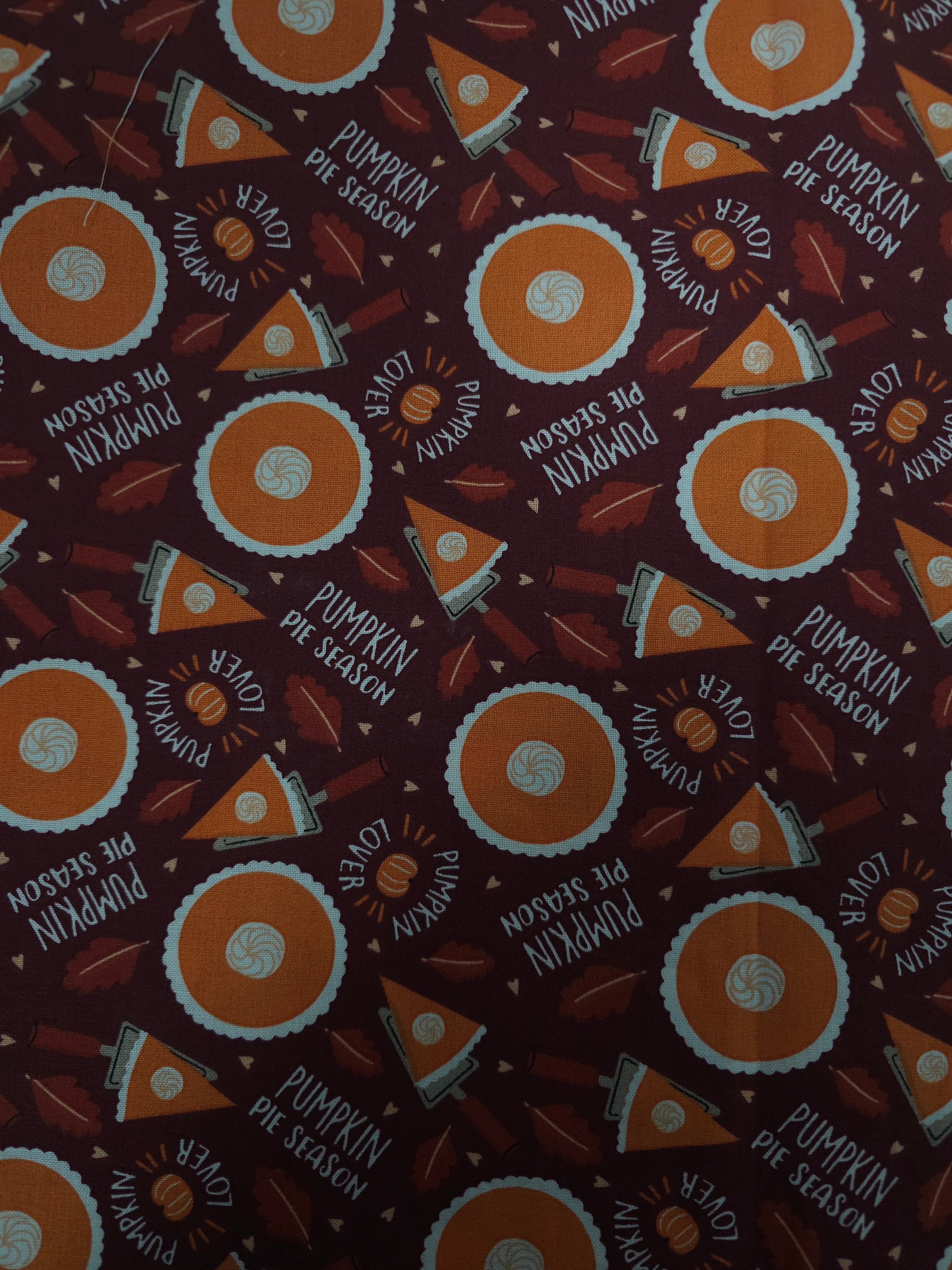 Pumpkin pie Cotton- 3.7m