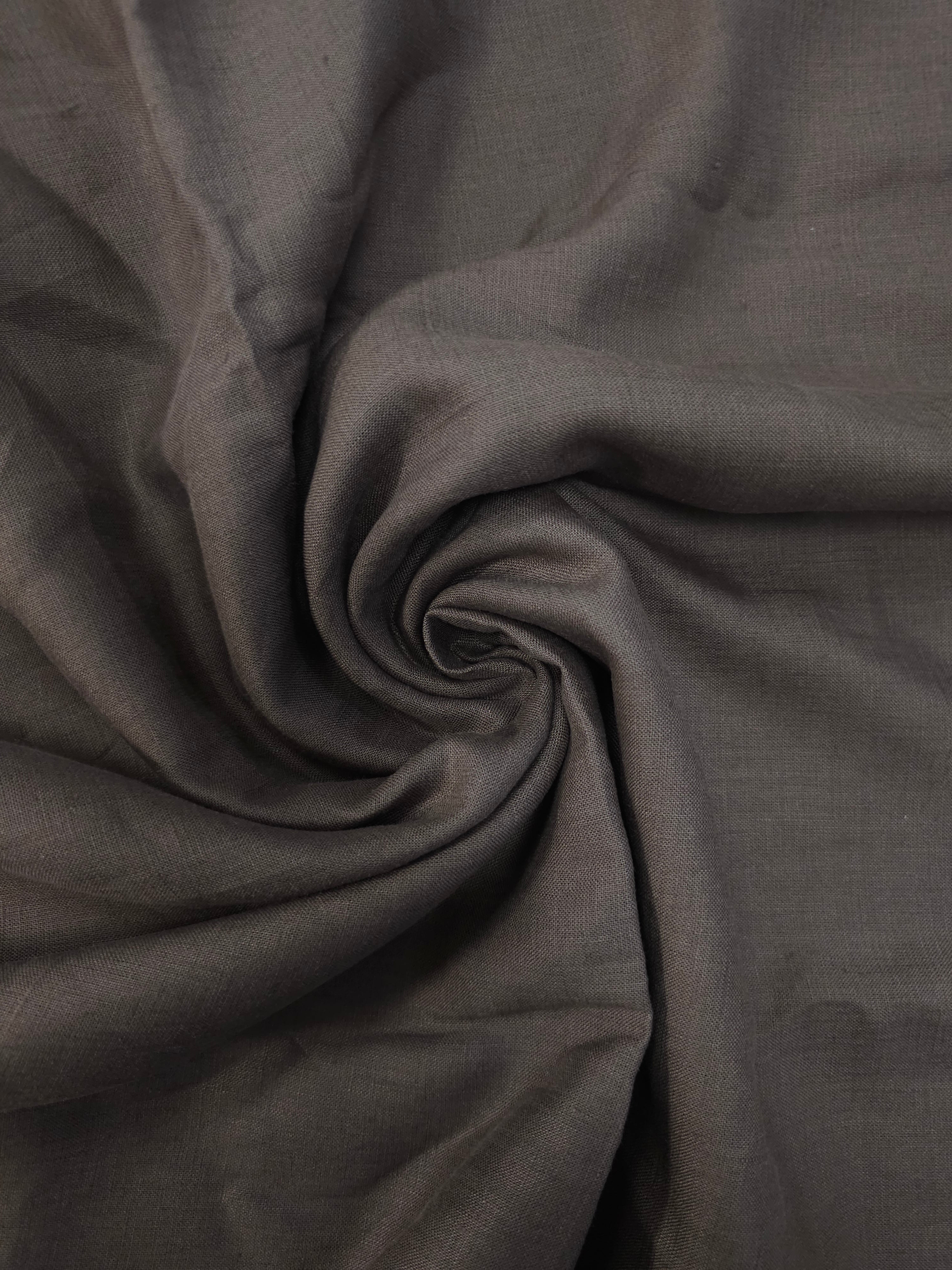 Brown Linen - 1.4m Piece