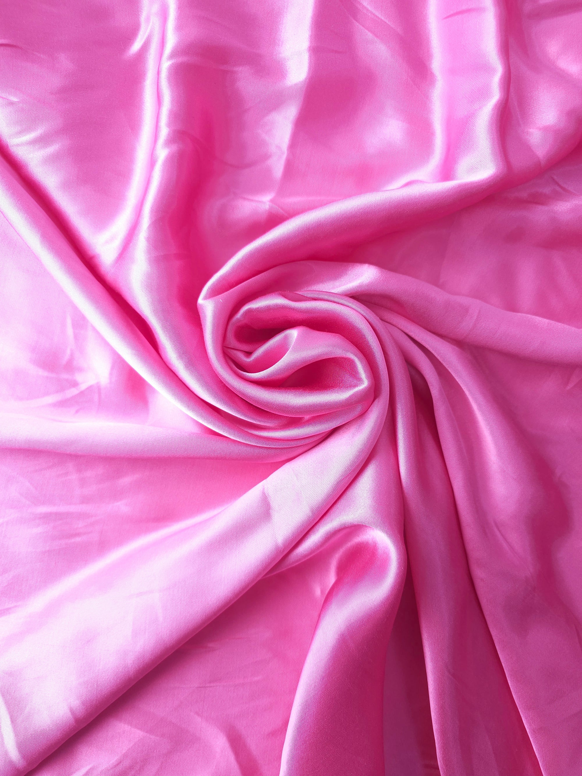 Pink Viscose Satin