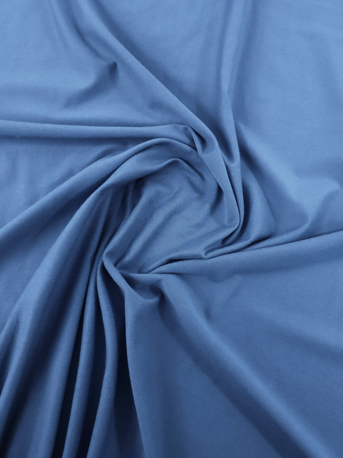 Admiral Blue Bamboo Cotton Jersey