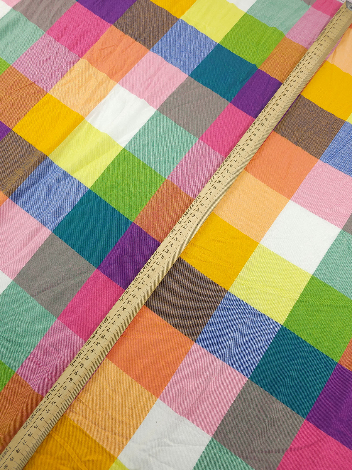 Elmer Multicolour Square Check Viscose *PRE-ORDER*