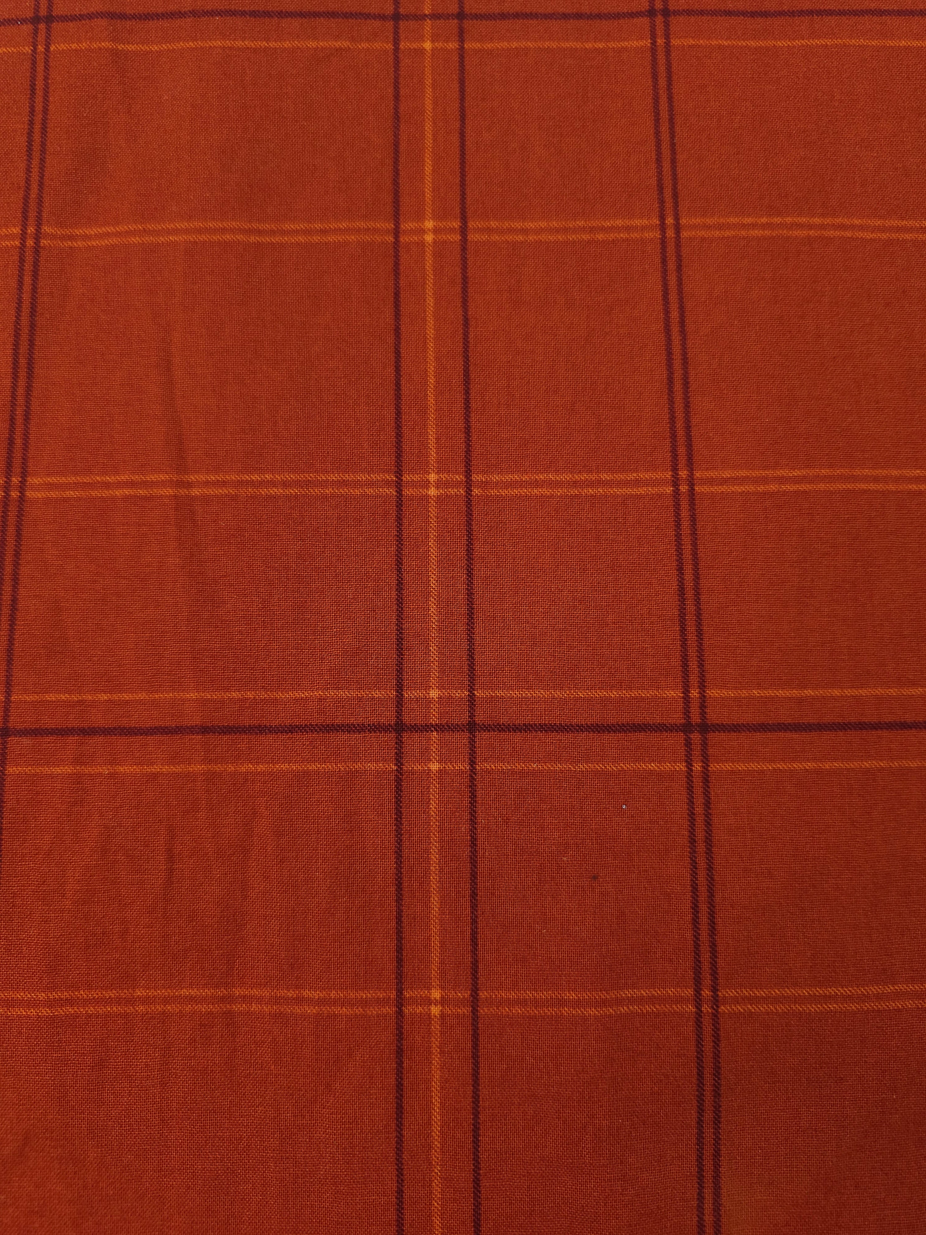 Autumnal plaid Cotton- 2m piece