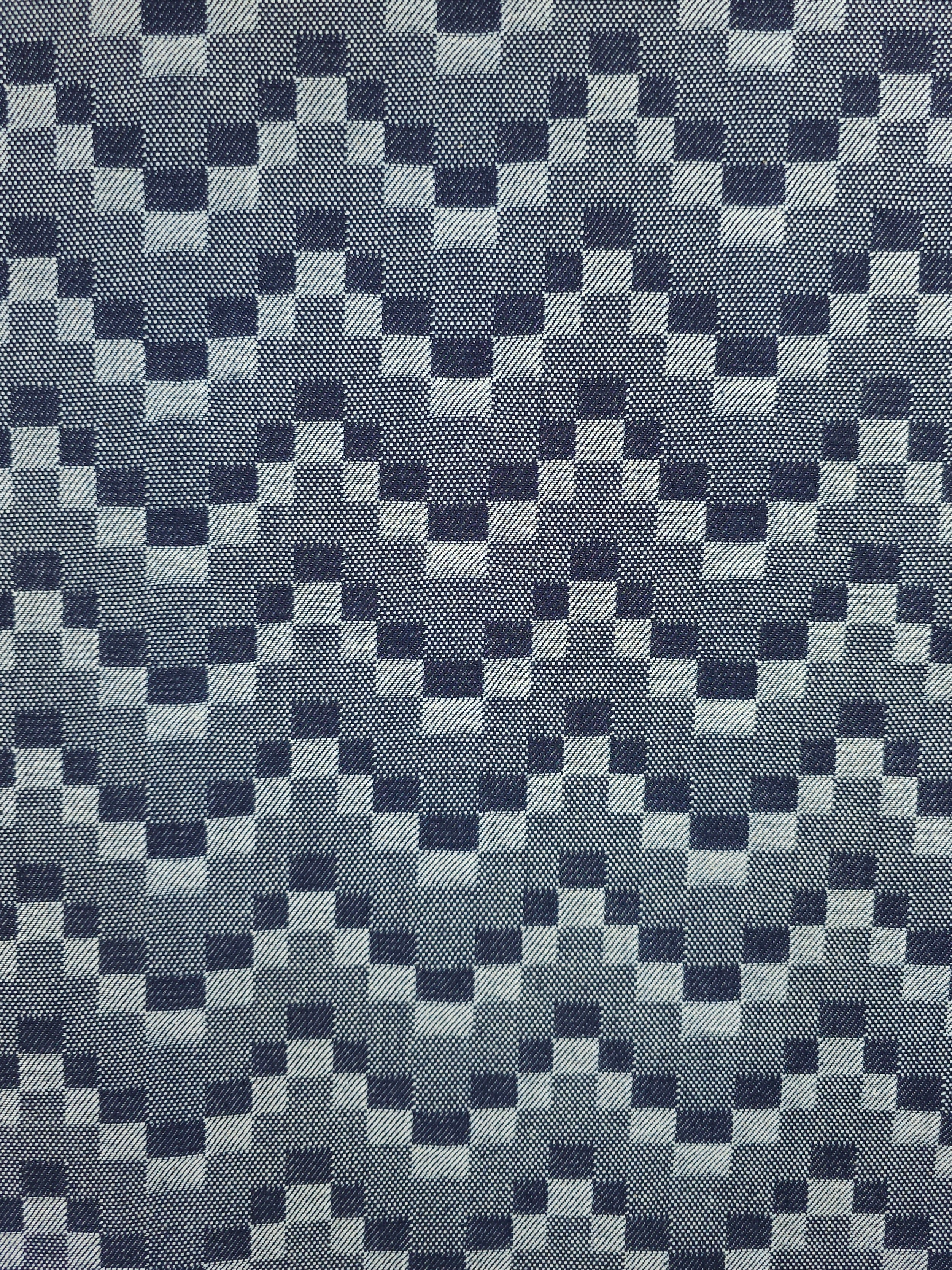 Abstract Tetris Denim