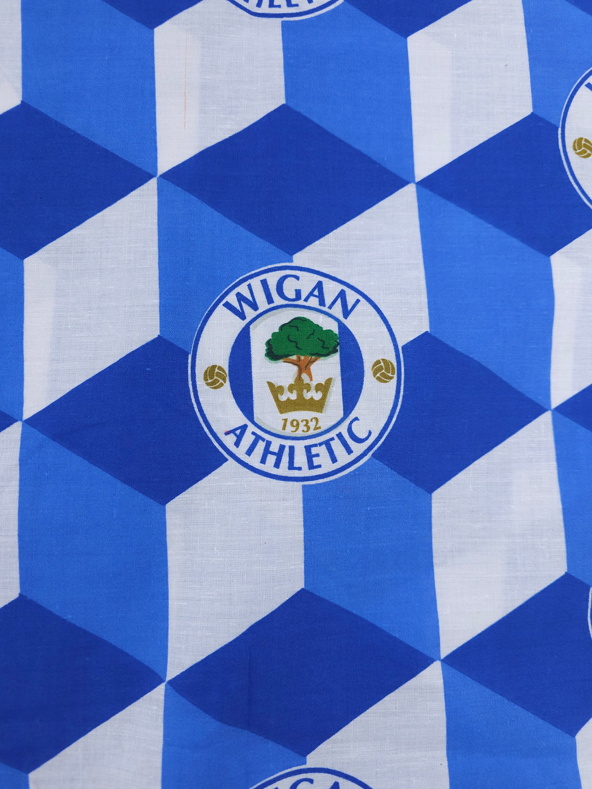 Wigan Athletic Cotton - 2m Piece