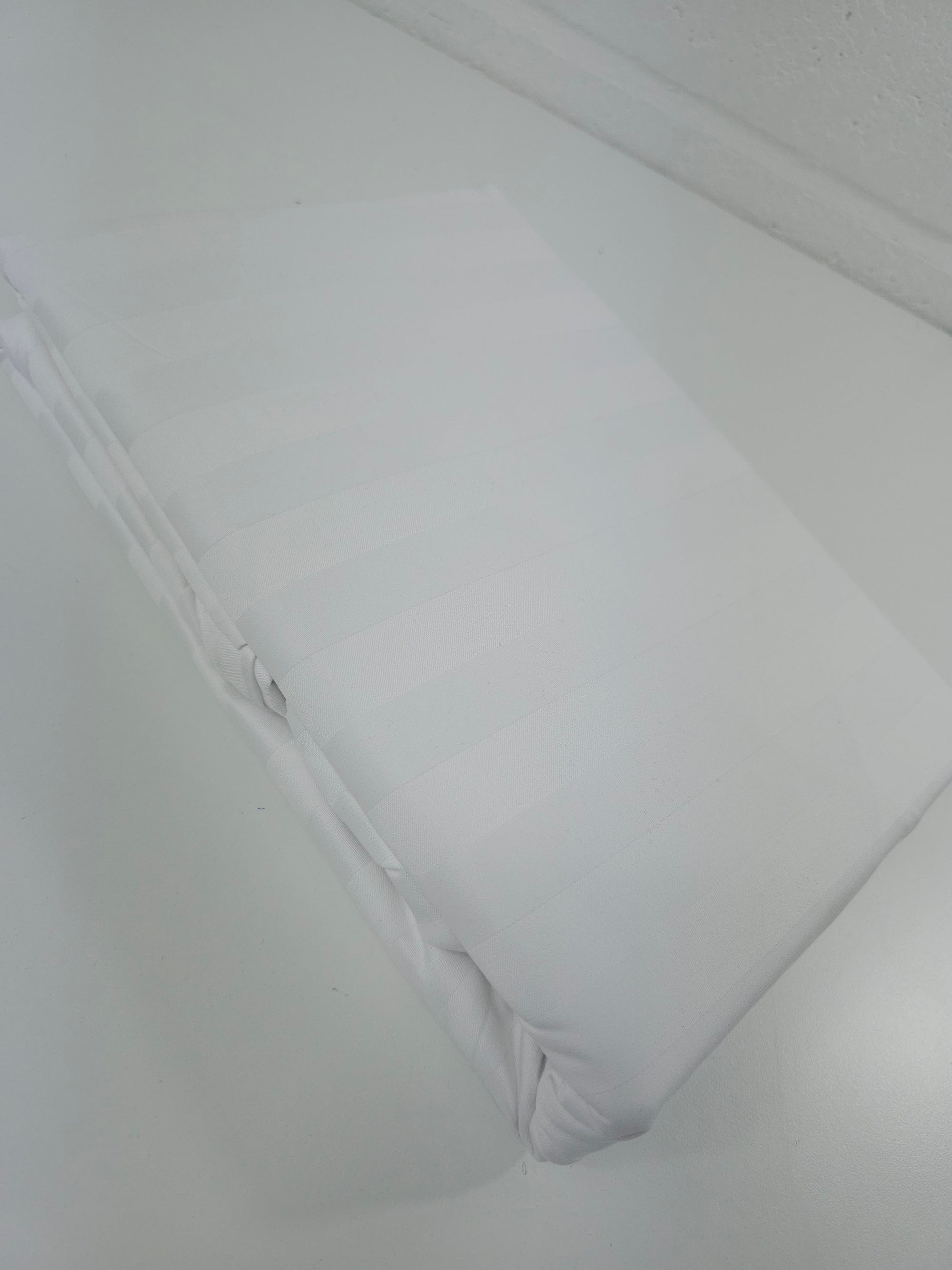 White Stripe | Duvet Set | 100% Cotton Sateen *READ DESCRIPTION*