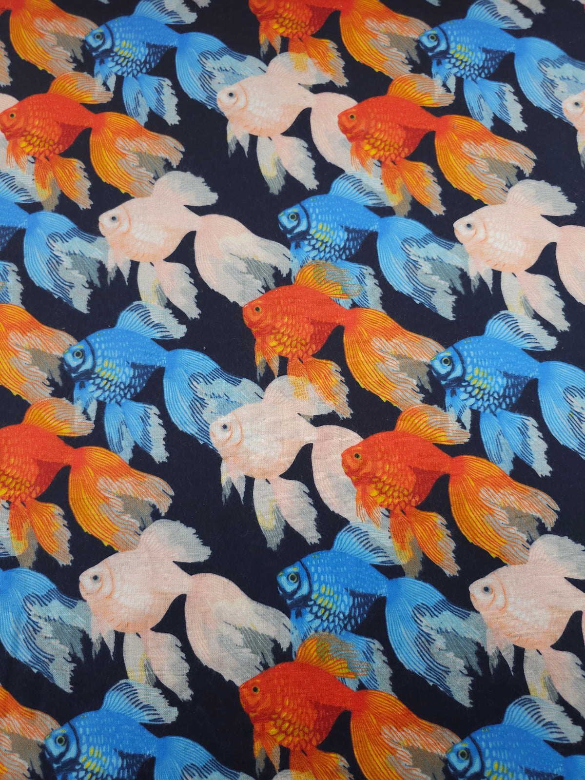 Flutter Goldfish Lightweight Flannel Cotton