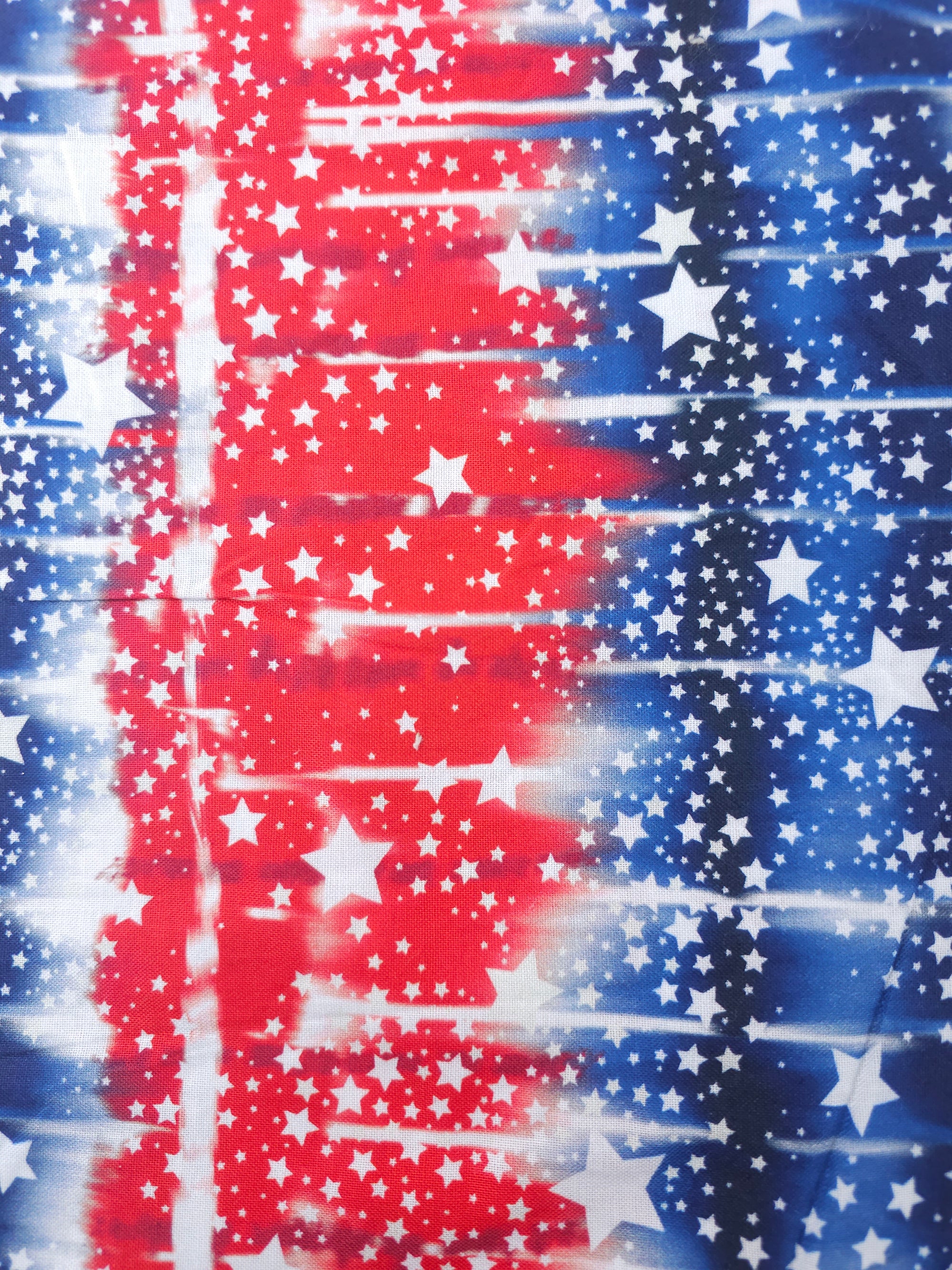 Stars and Stripes Cotton- 2m piece