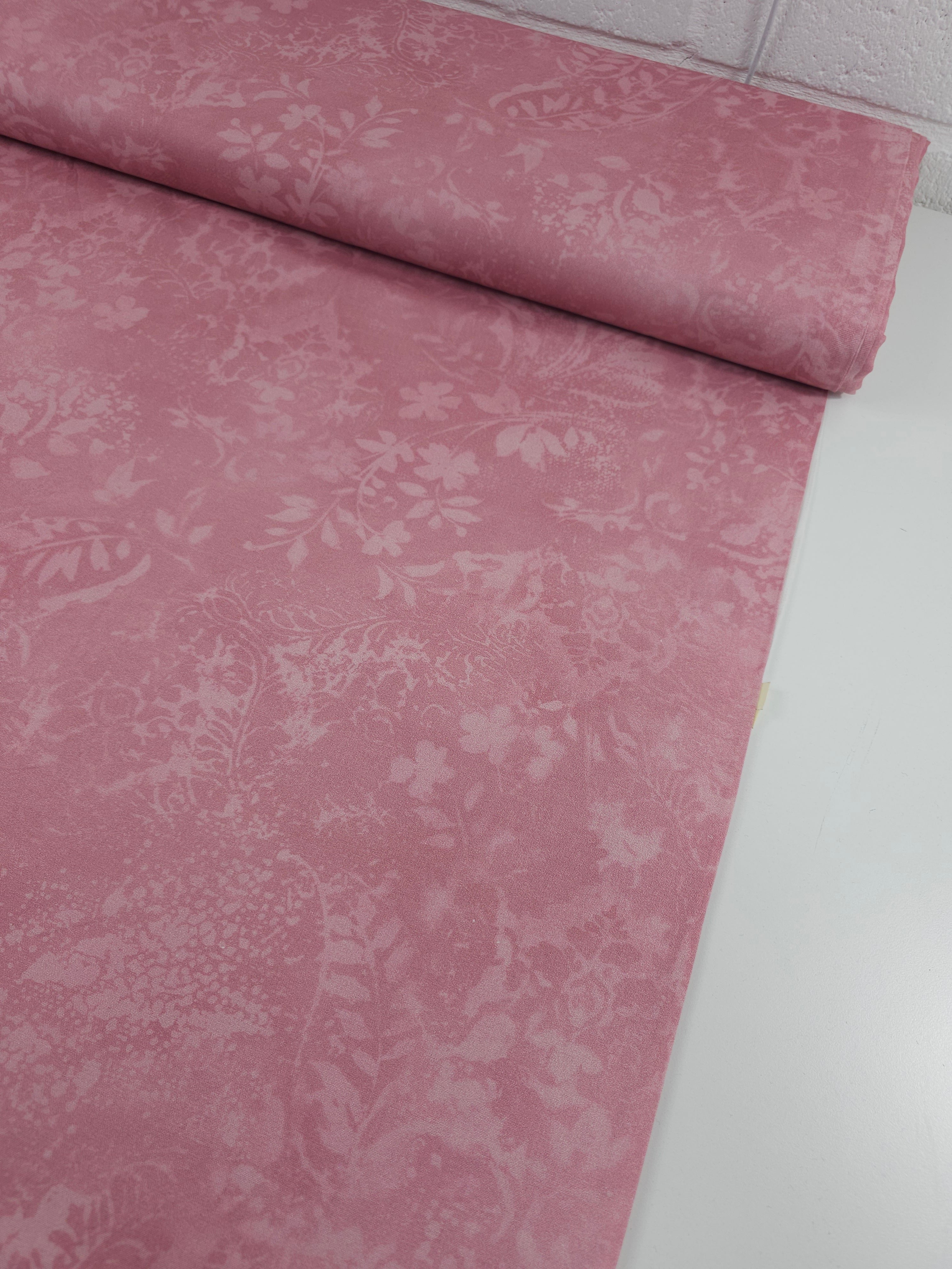 Blush Pink Vintage Blur Tapestry 100% Cotton 106” *EXTRA WIDE*